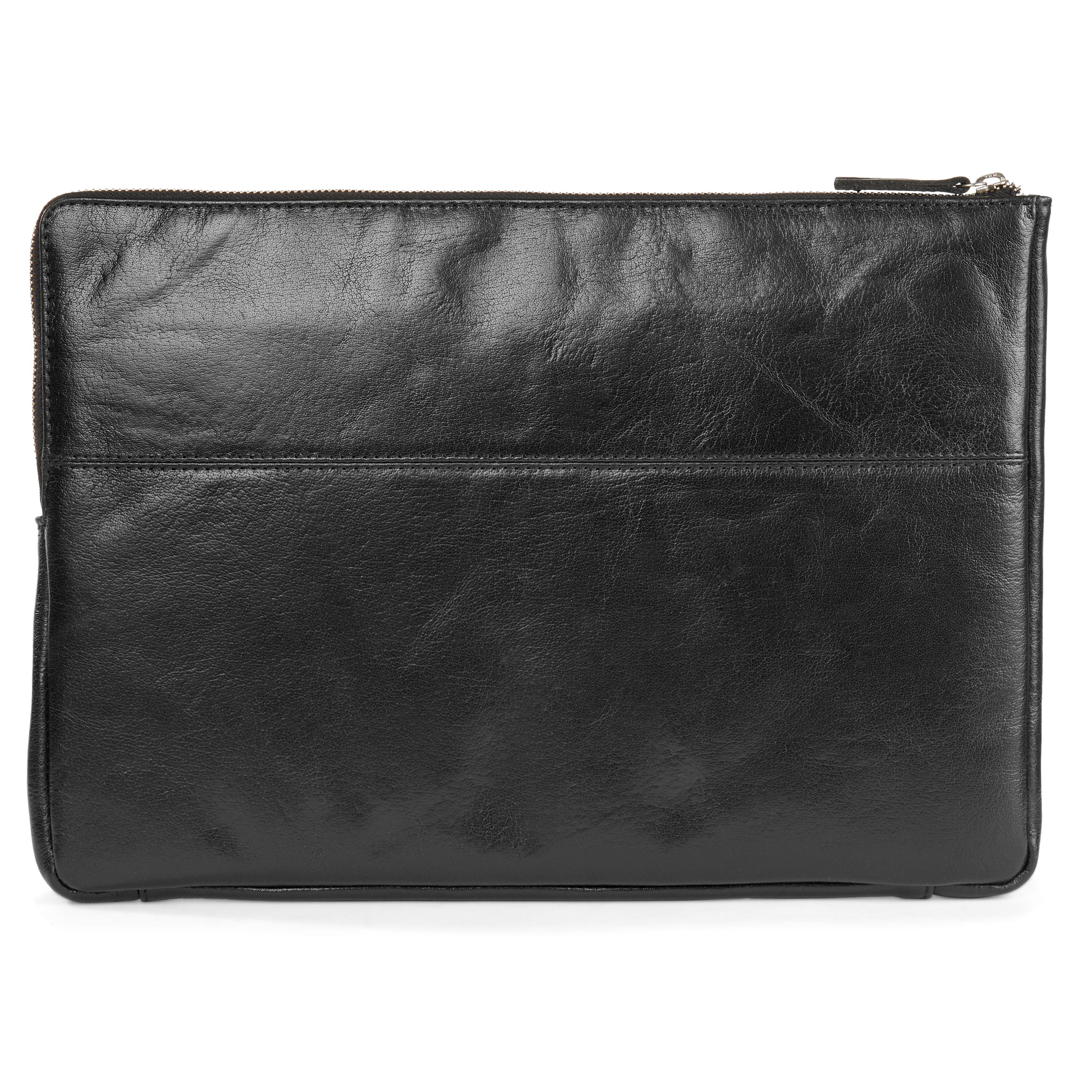 Μαύρη Δερμάτινη Θήκη για Laptop California Μικρή - 3