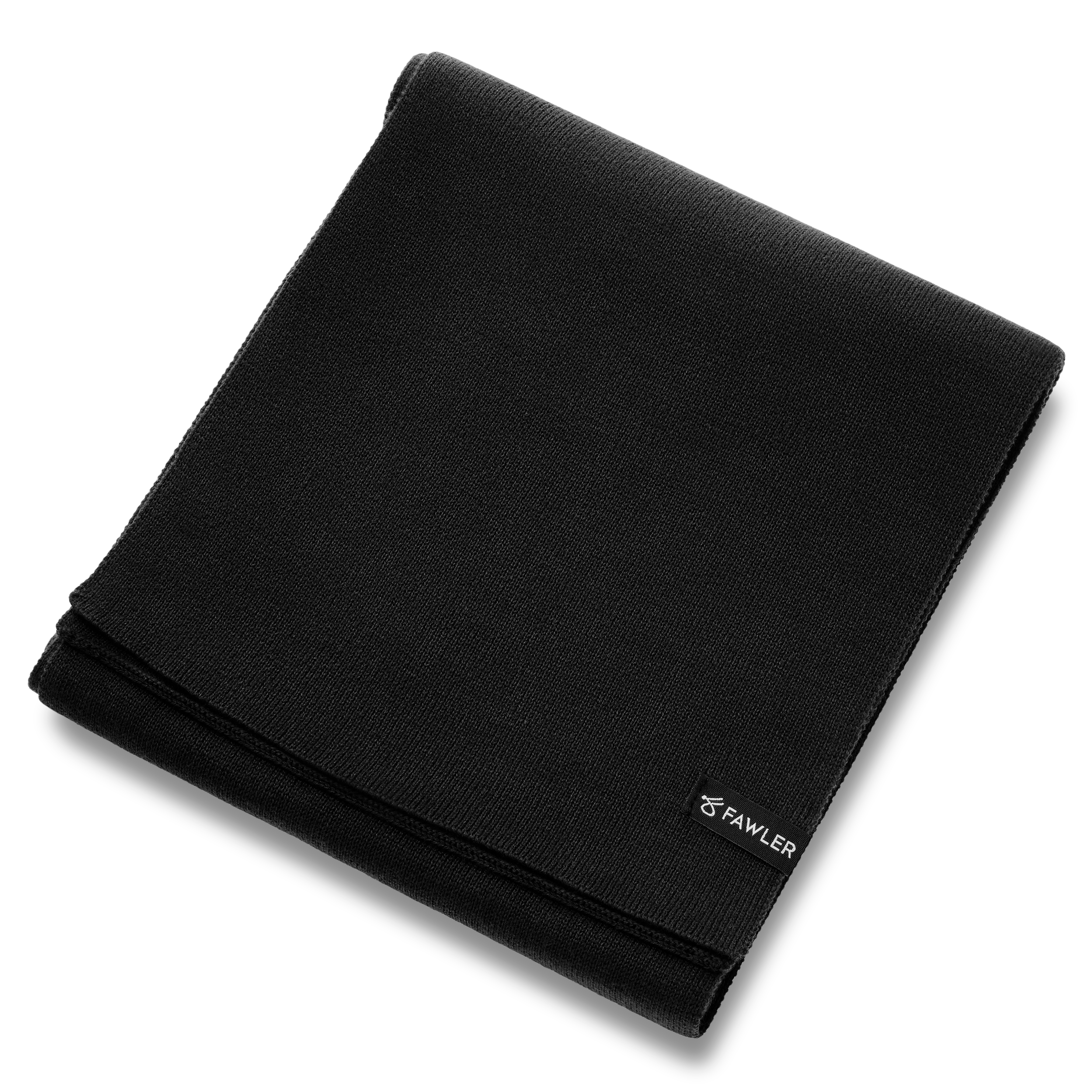 Kyler Kite | Halsduk i ekologisk bomull, svart - 2