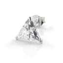 Lucid | 925 Sterlingsølv Trekantet Zirkonia Ørering - 8 mm Lucid | 925 Sterlingsølv Trekantet Zirkonia Ørering - 8 mm