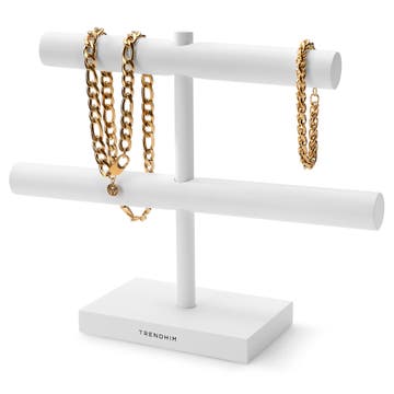 Jewelry Stand | Wood | White