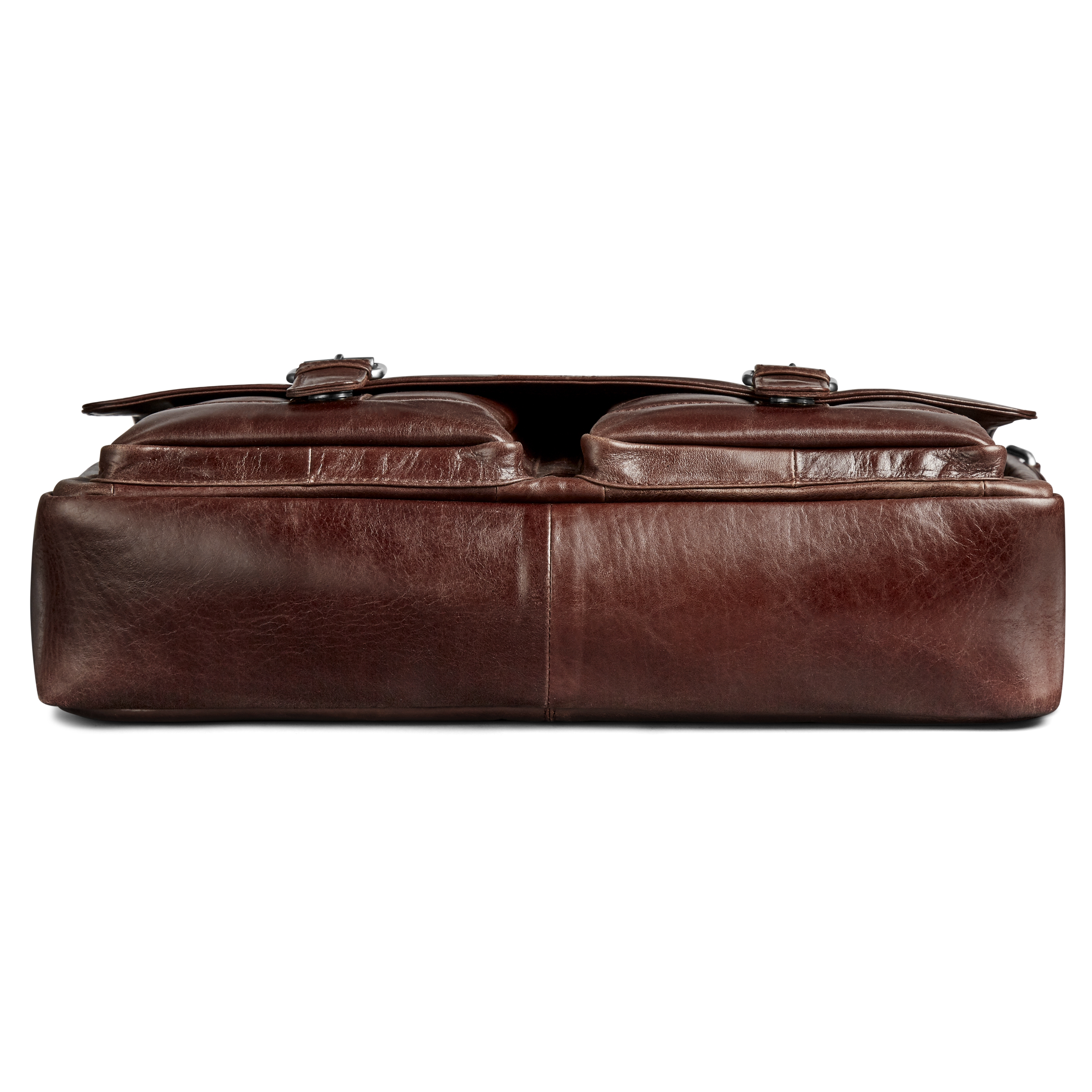 Brown Jasper Messenger Leather Bag - 7
