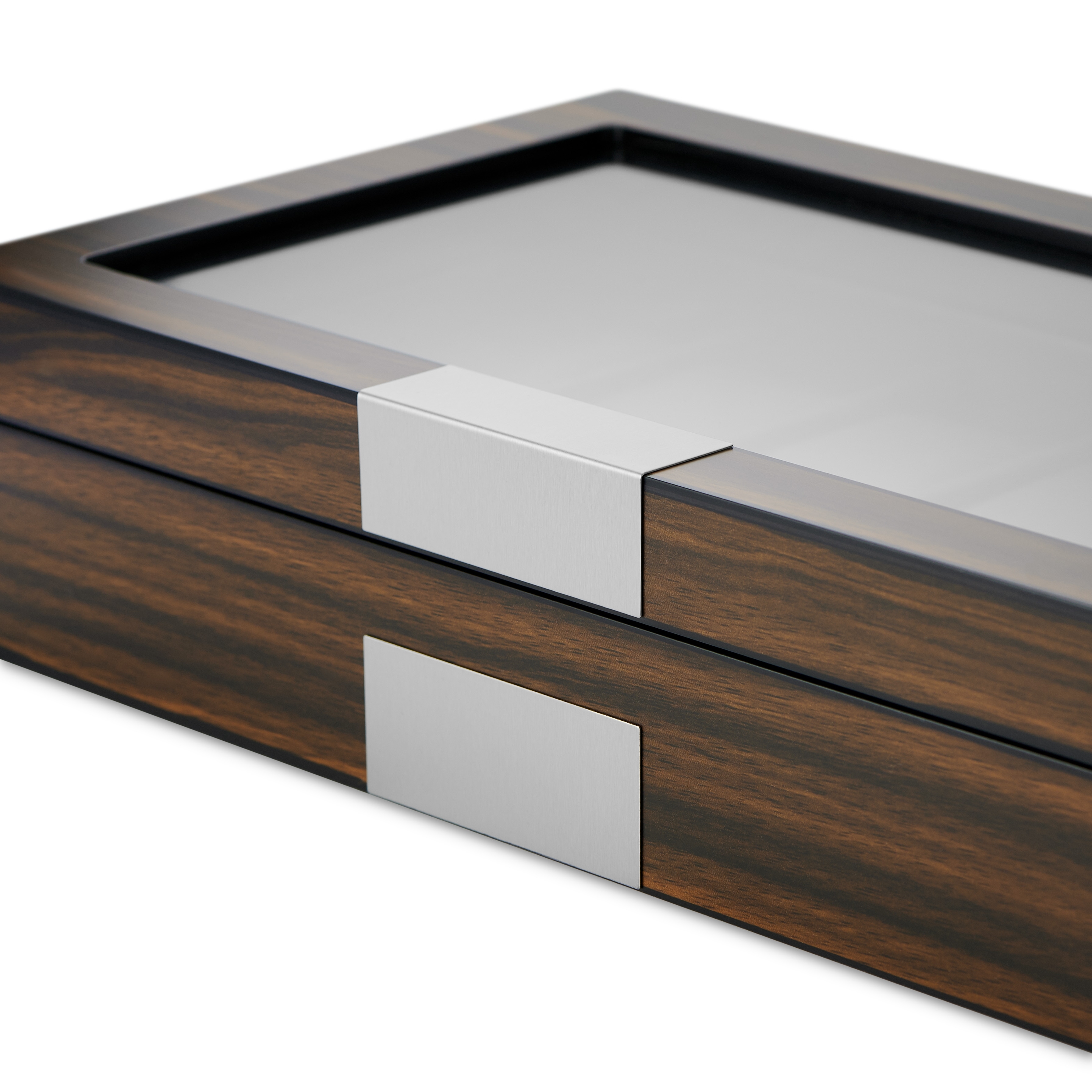 12 Watch Ebony Veneer Box - 4