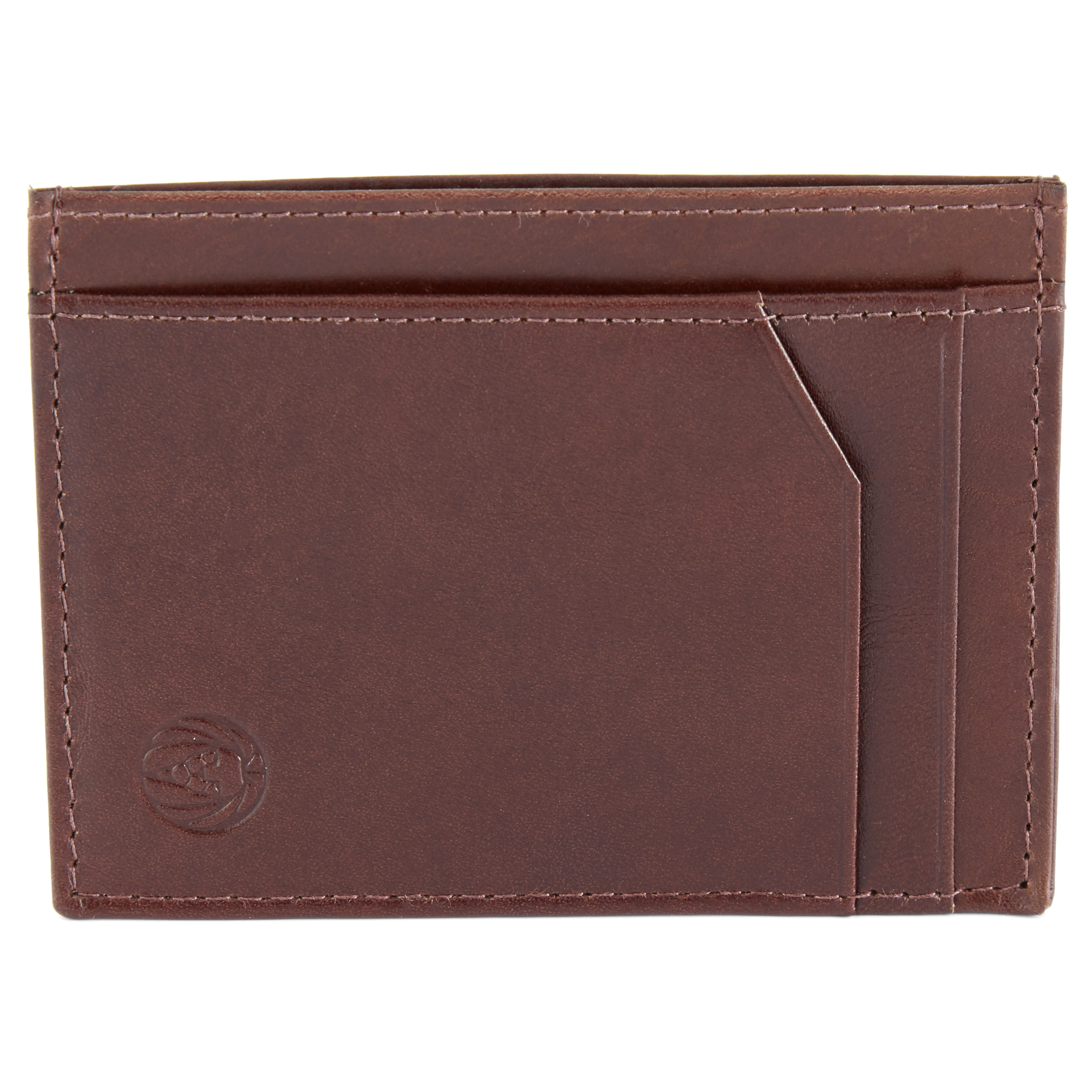 Brown Jasper Leather Card Holder - 1