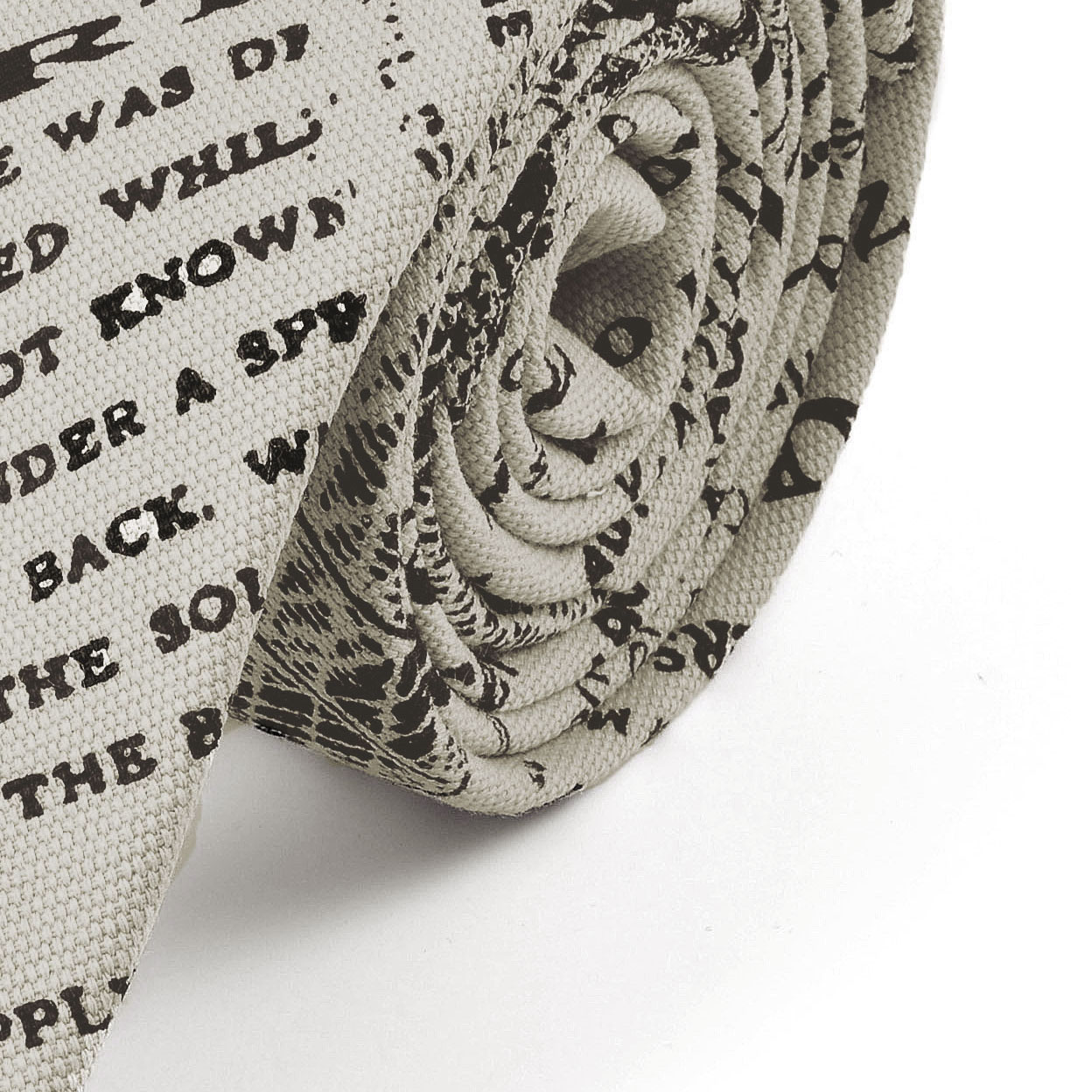 Krawatte mit Zeitungsmotiv - 2