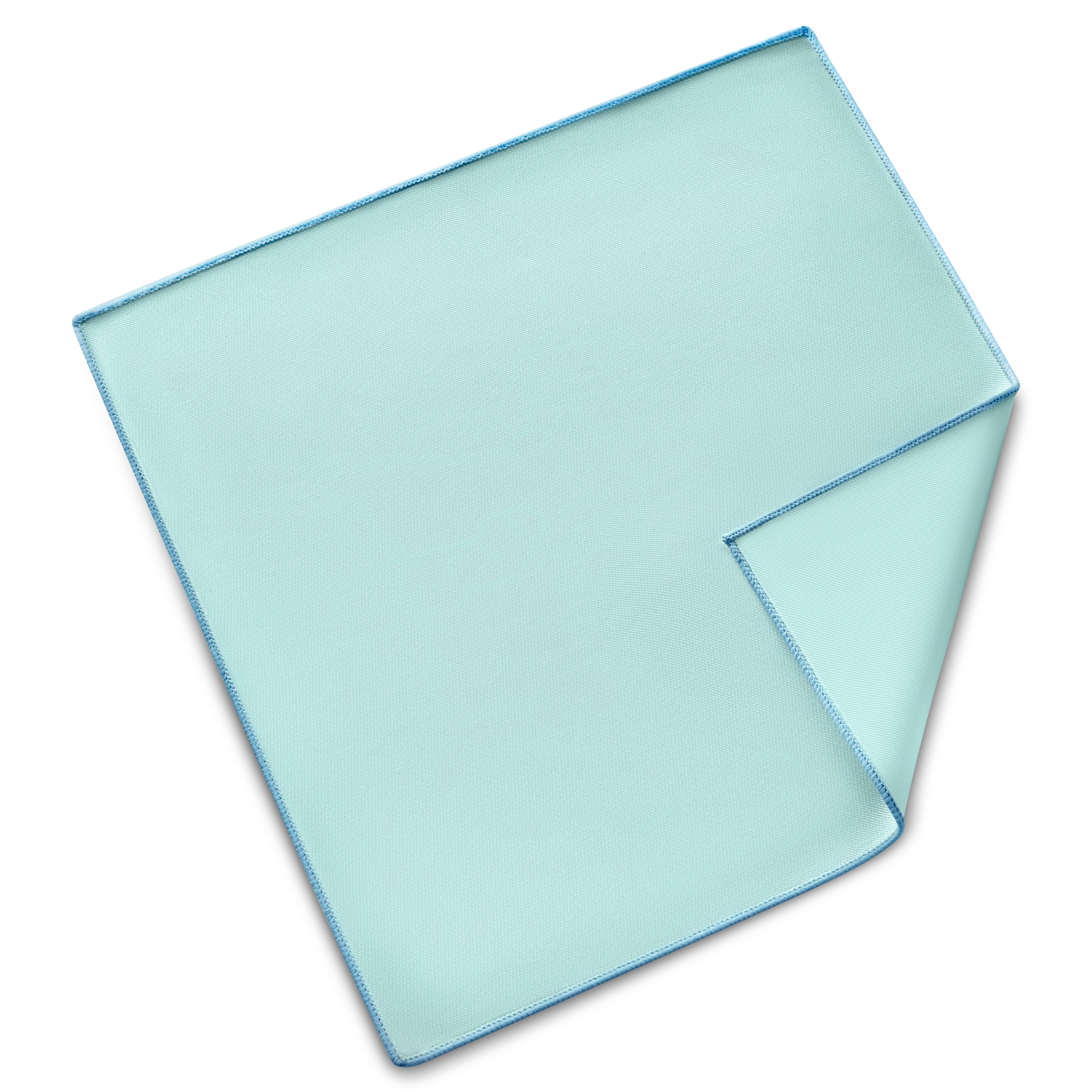 Babyblaues Satin Einstecktuch - 3