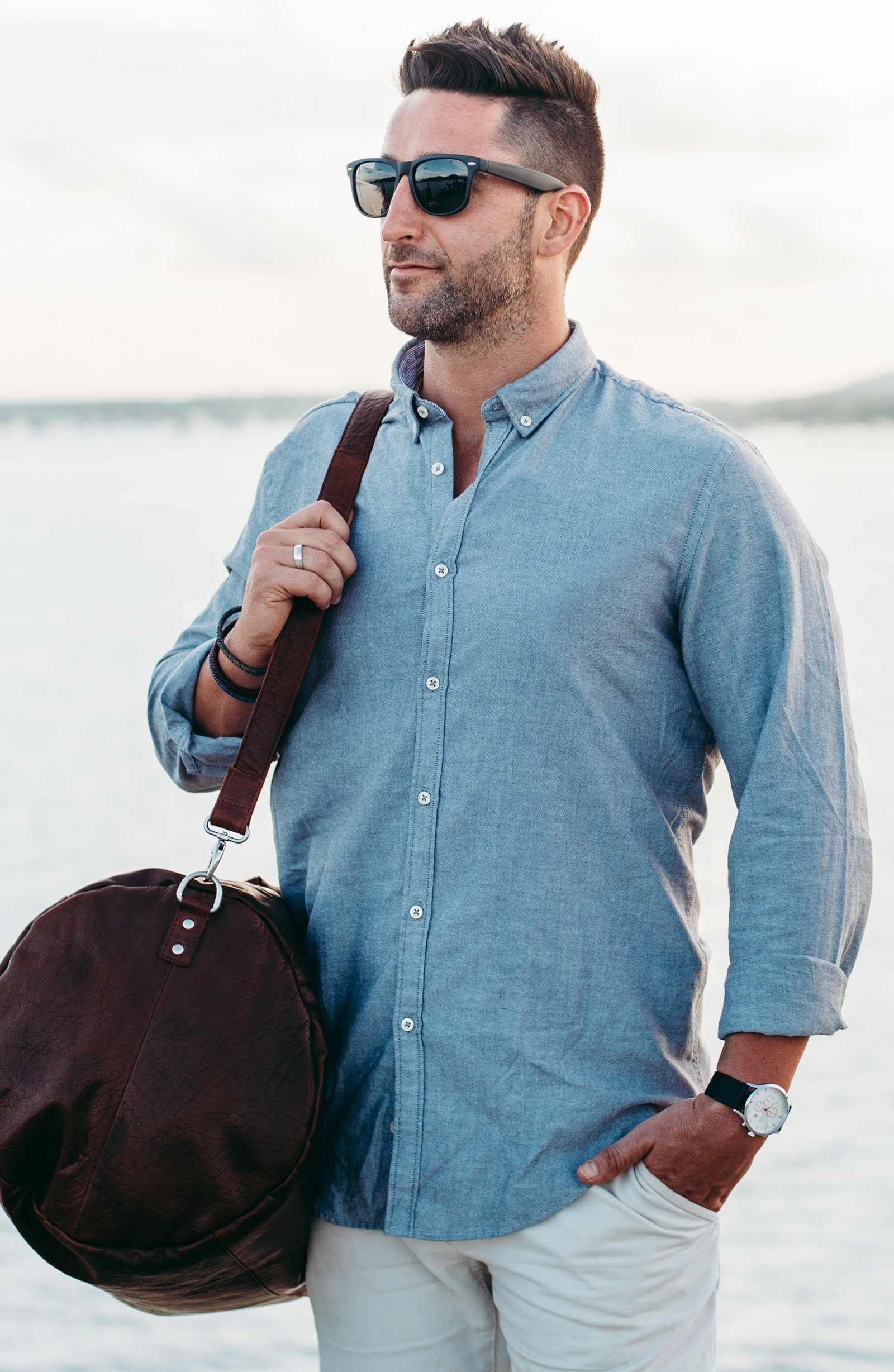 Slim Silver 925s Classic Ring - 3