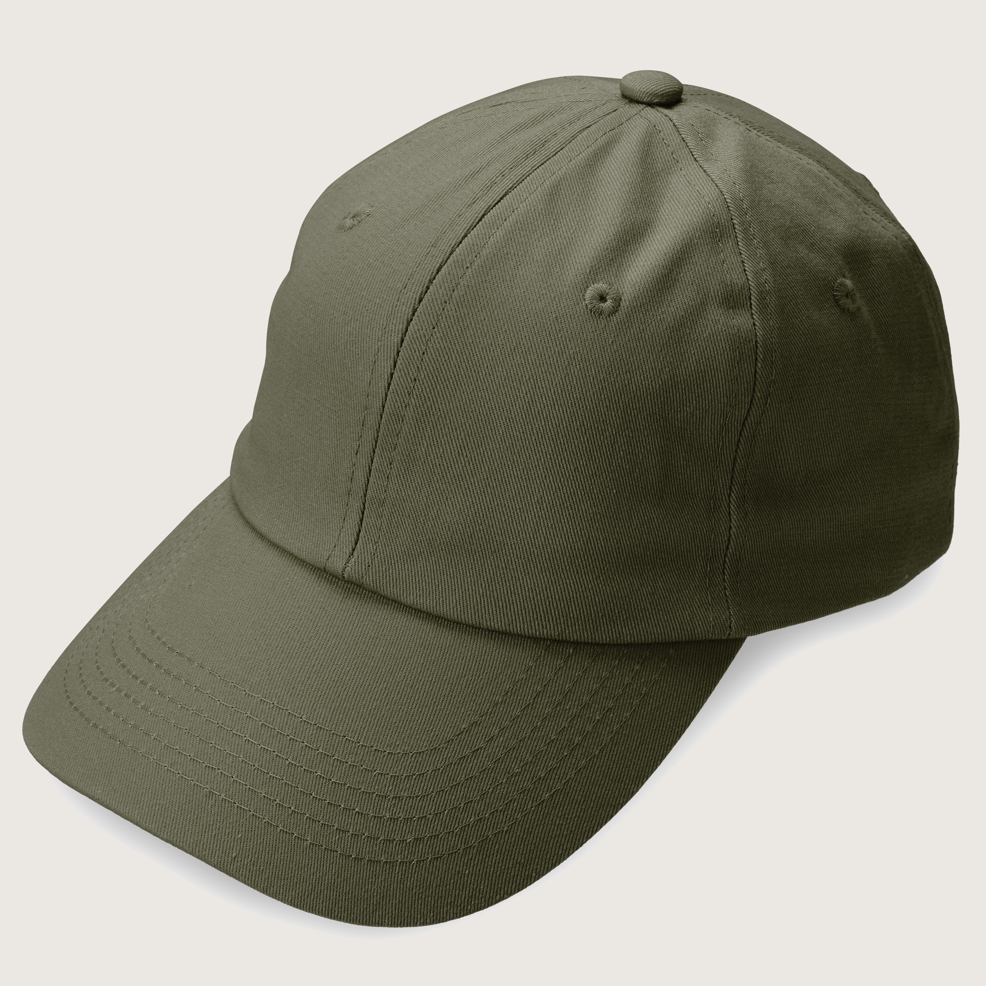 Waykins | Army Green Plain Cotton Cap | In stock! | Waykins