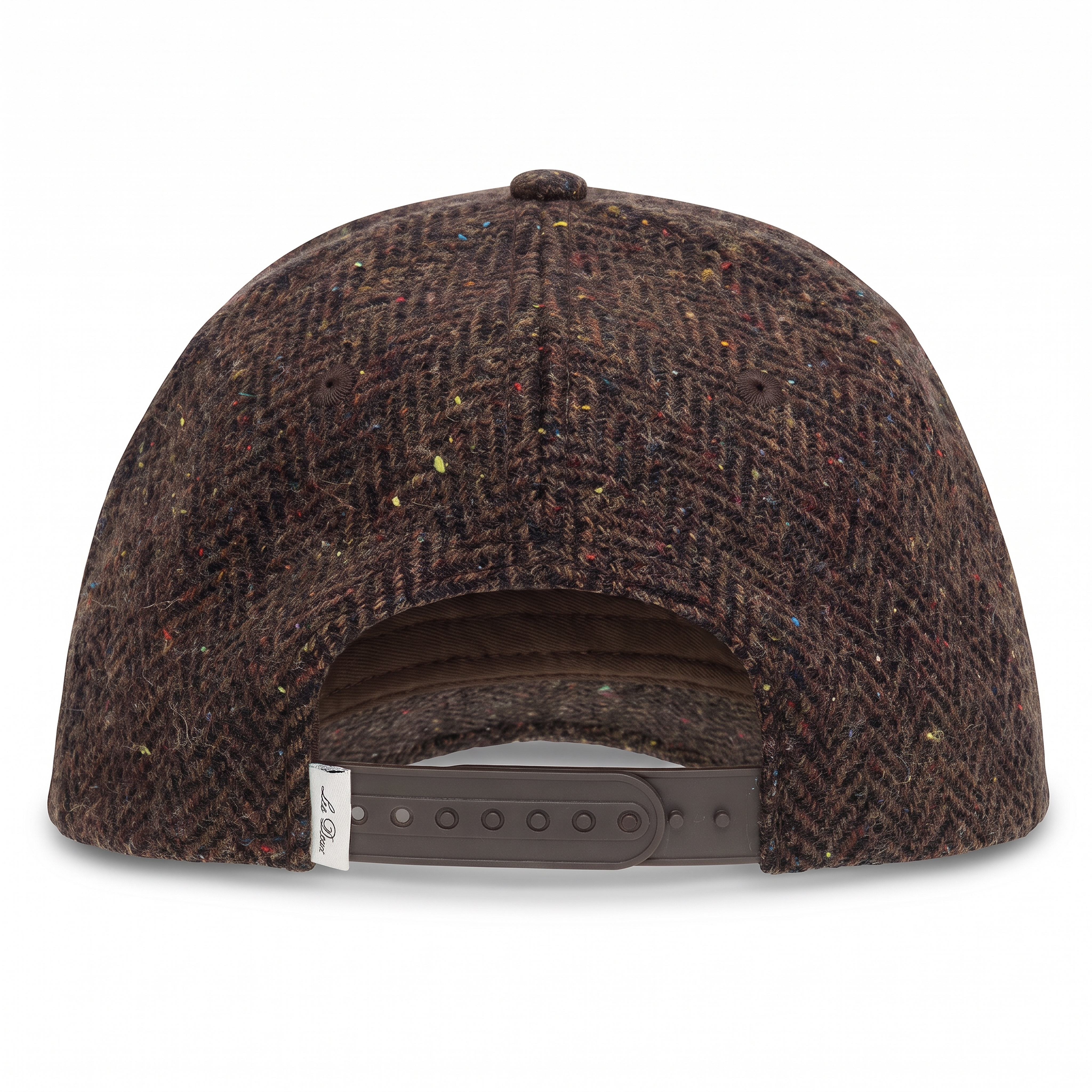 Les Deux | Molé Brown Core Herringbone Baseball Cap - 3