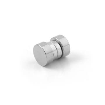 Boucle d'oreille magnétique en acier - 6 mm
