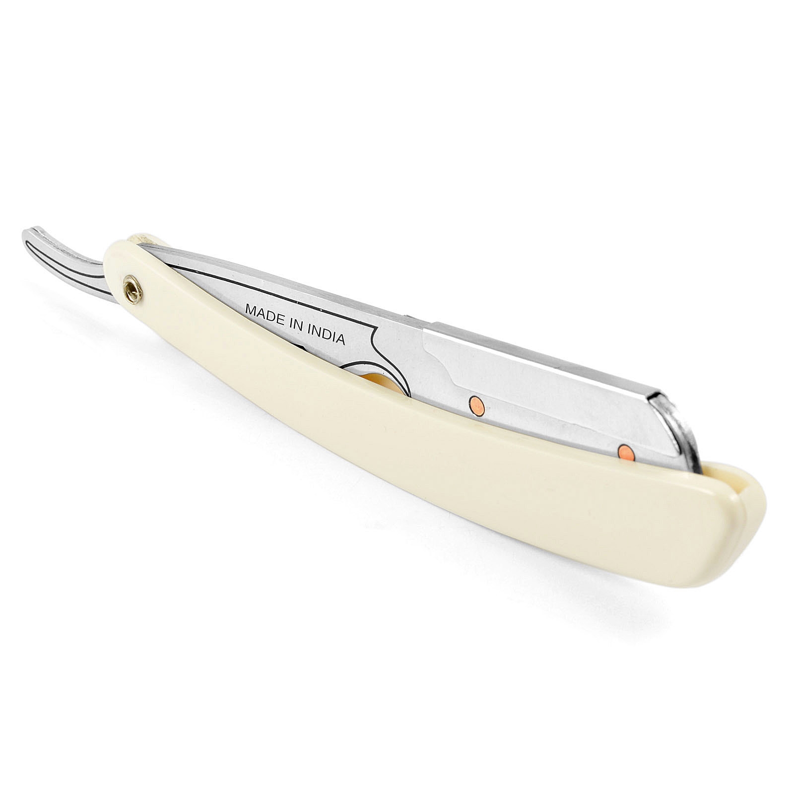 Cream Universal Straight Razor For Disposable Blades - 5