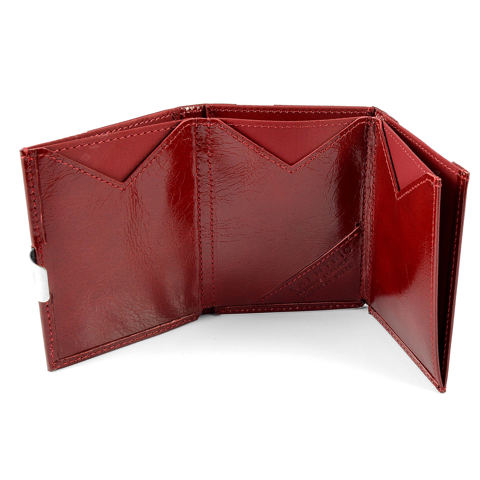 Burgunderroter Kartenhalter - 2