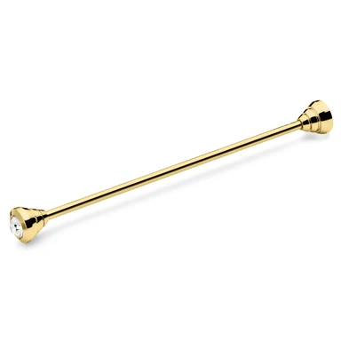 Goldfarbene Kragennadel mit Zirkonia Goldfarbene Kragennadel mit Zirkonia