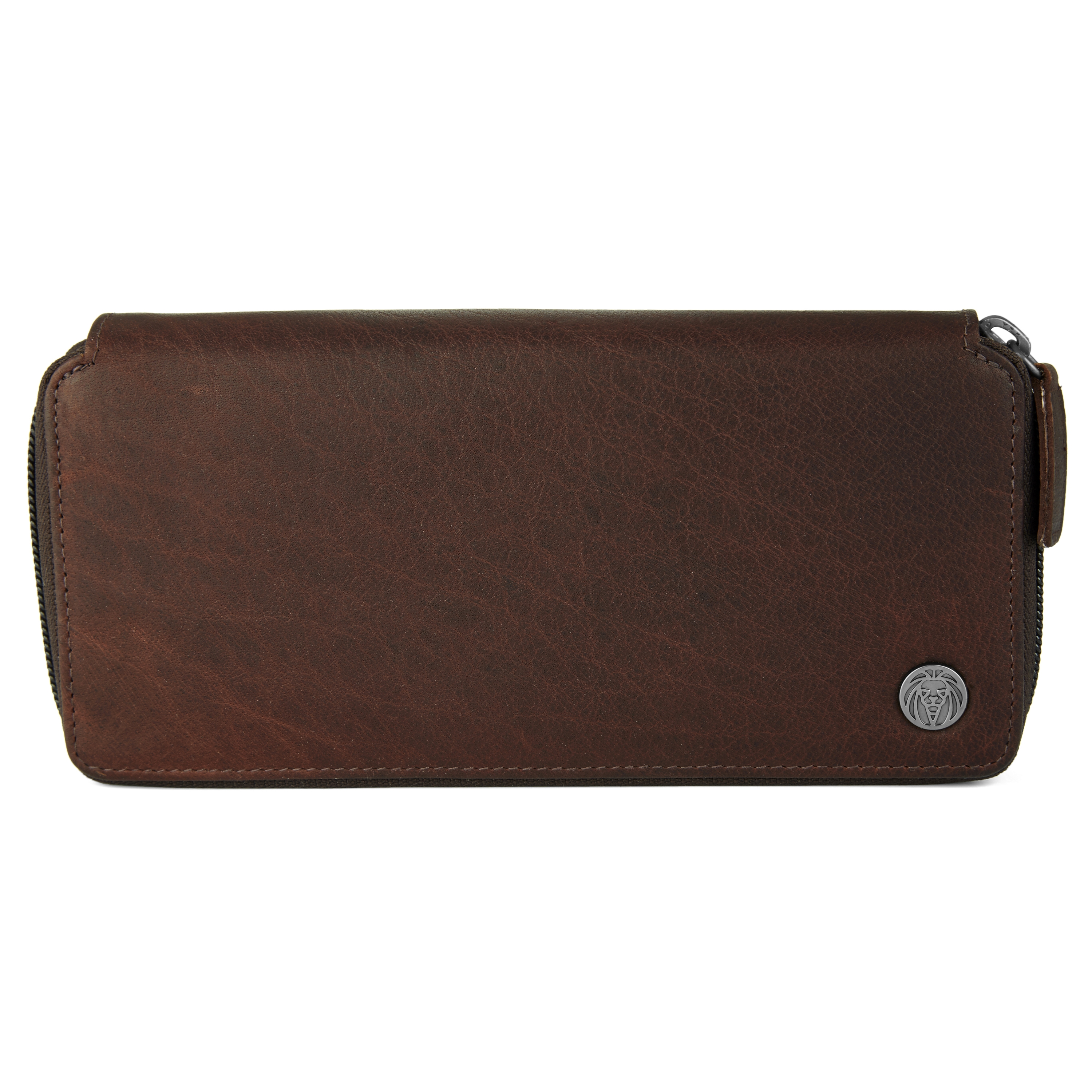 Oxford Classic Large Brown Leather Wallet - 3