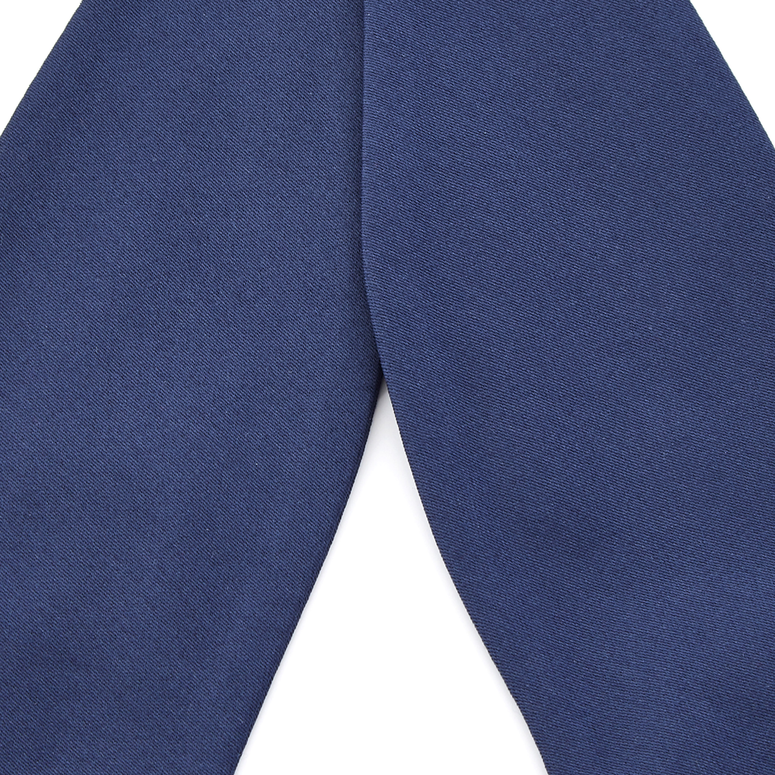 Noeud papillon à nouer pointu bleu marine - 2