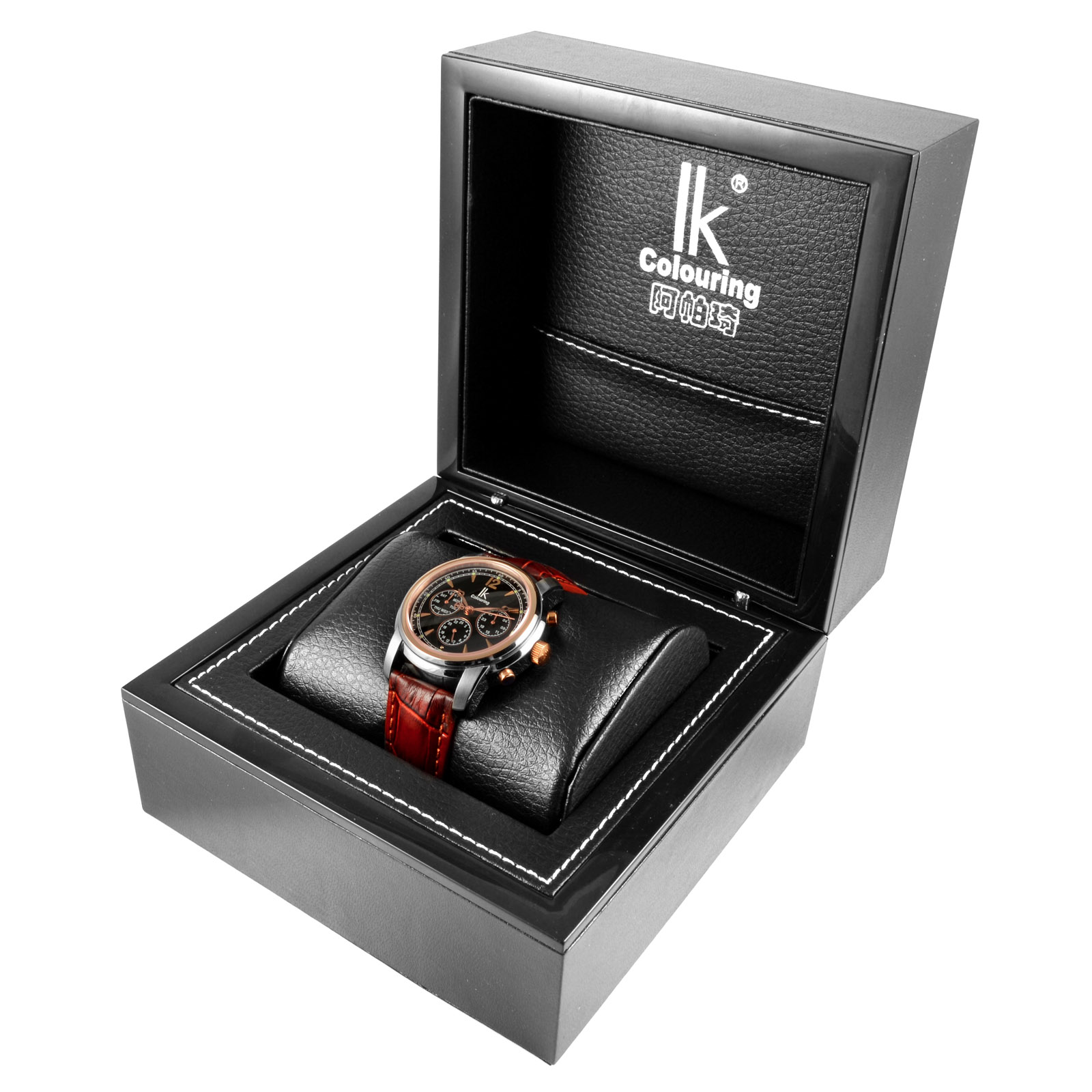Eerste Yami Zwart Mechanisch Horloge - 7