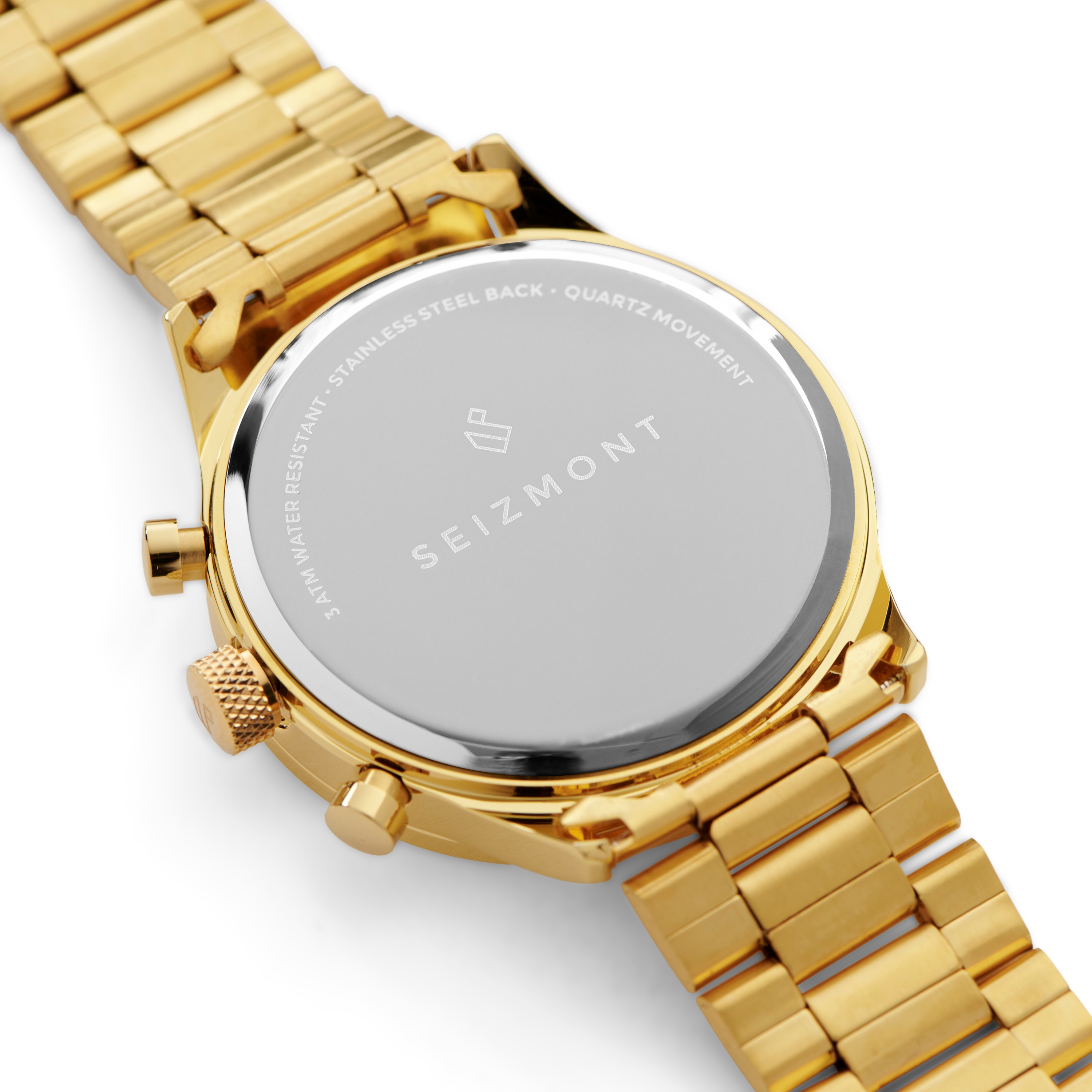 Troika | Gold-Tone Stainless Steel Dual-Time Watch With Gold