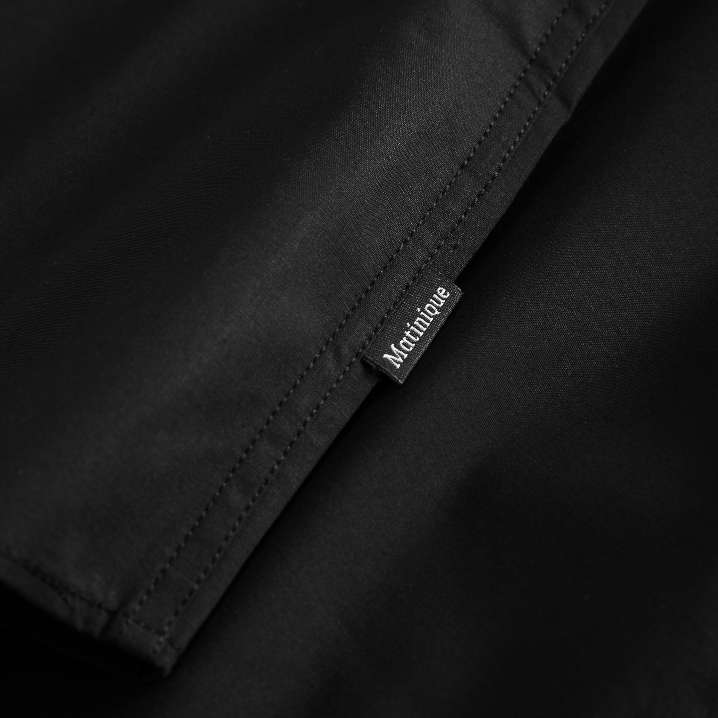 Robo Zwart Overhemd van Stretch Popeline - 5