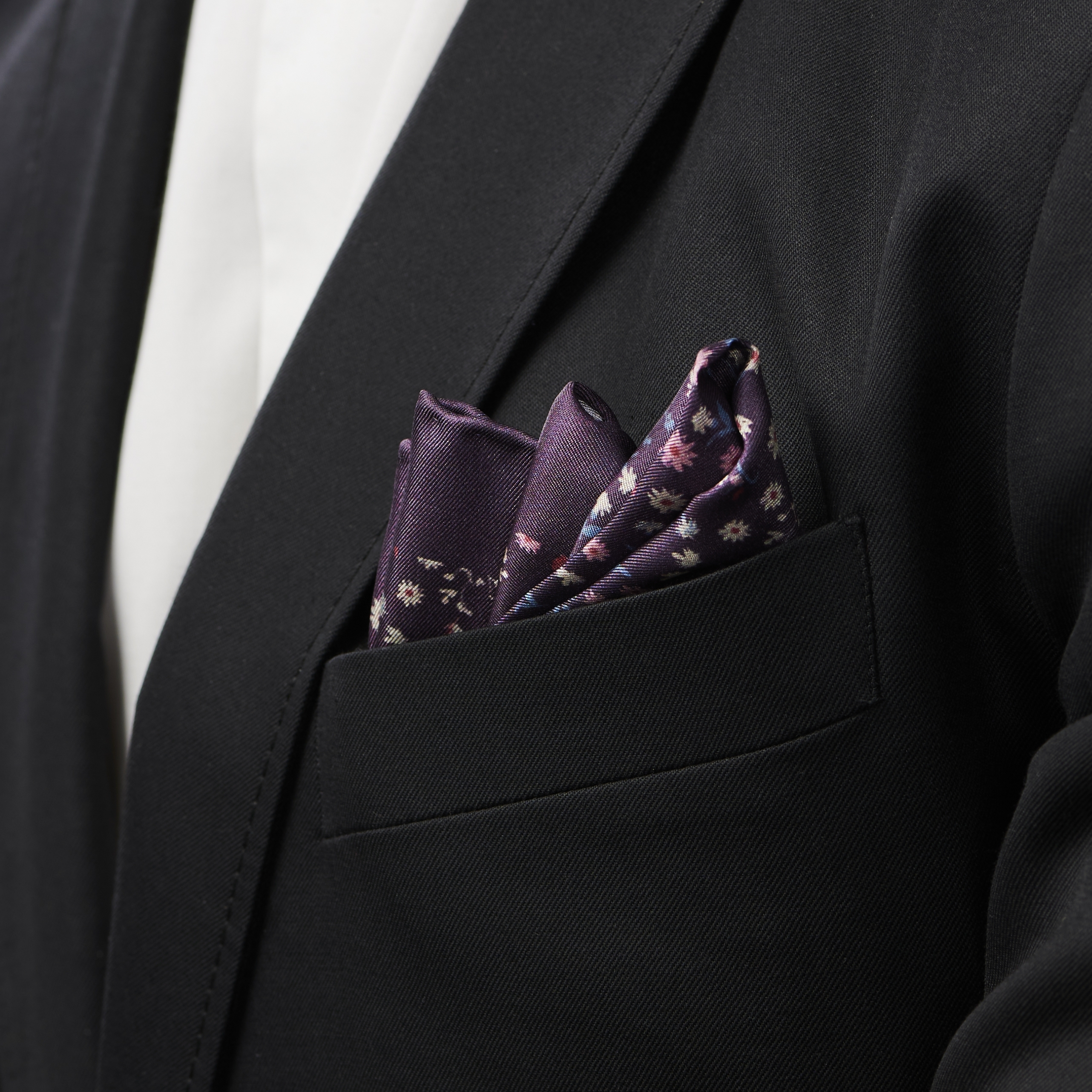 Brendan Silk Boho Pocket Square - 5