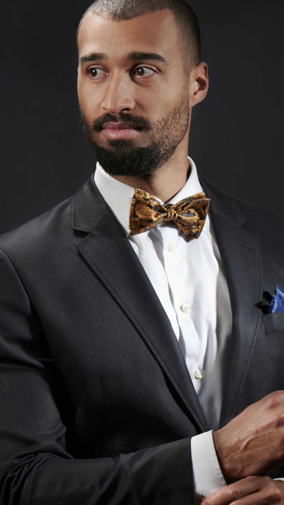 black dress shirt with gold bow tie Chinese Bridal Ivory White & Gold-Toned Qun Kwa Dress – Oriental Me main image 1