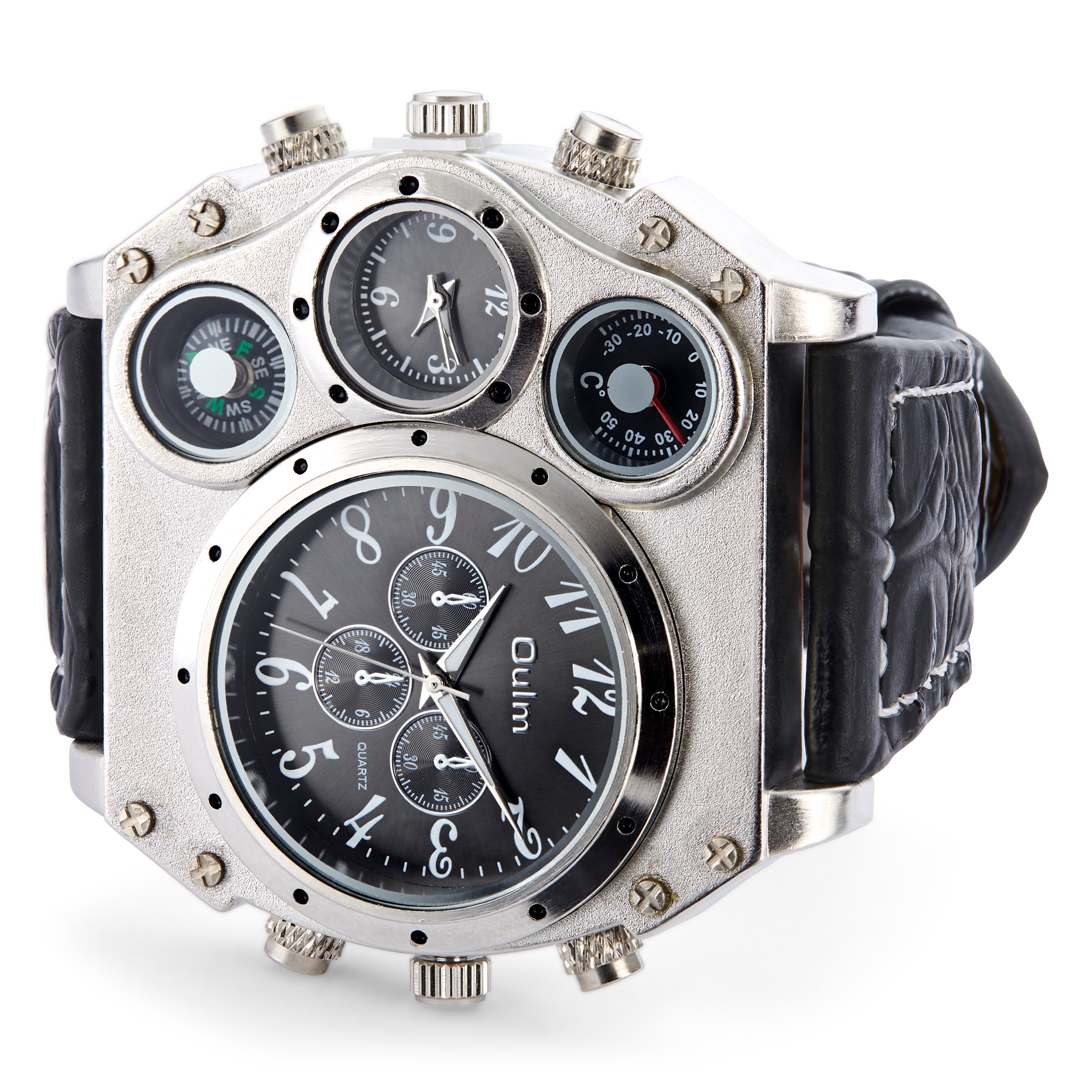 Silver-Tone Optimus Watch - 2