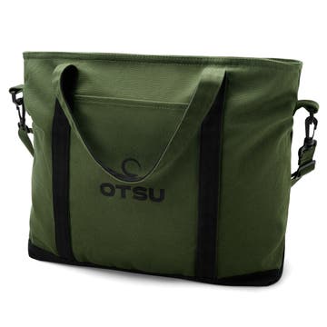 Otsu - Large army green zip tote bag Otsu - Large army green zip tote bag