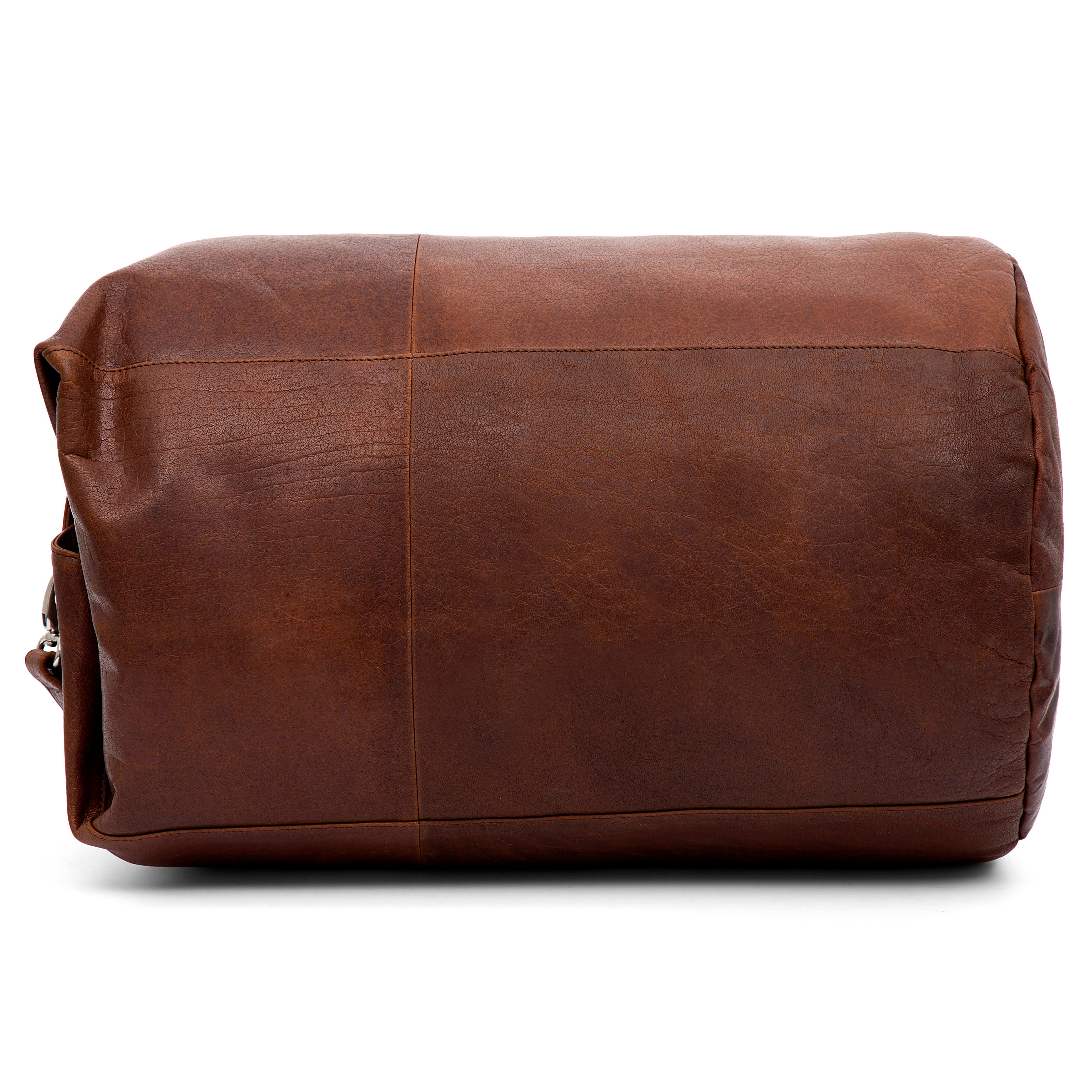 Montreal Klassisk Lysebrun Skipssekk - 6