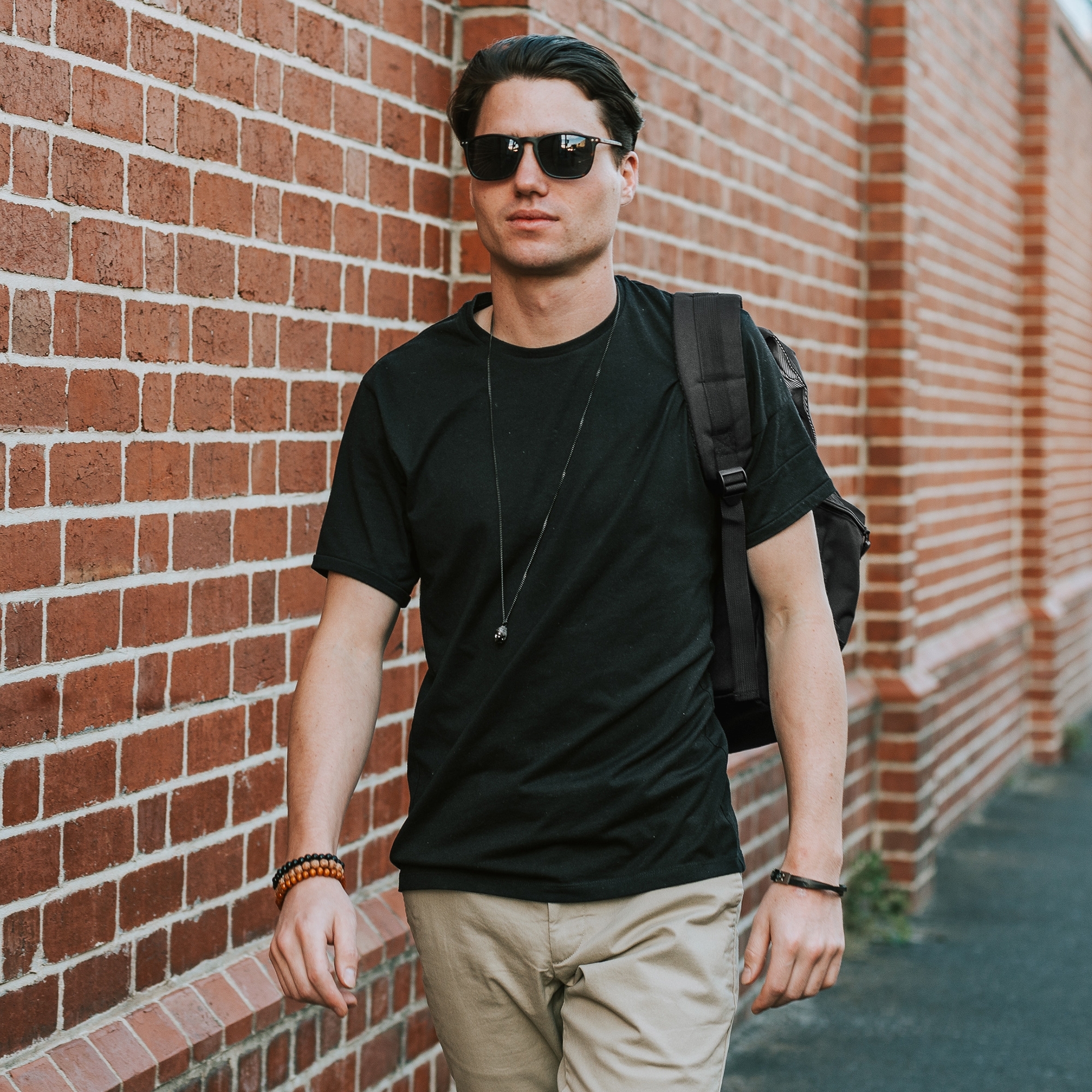 Black Buddha Steel Iconic Necklace - 6