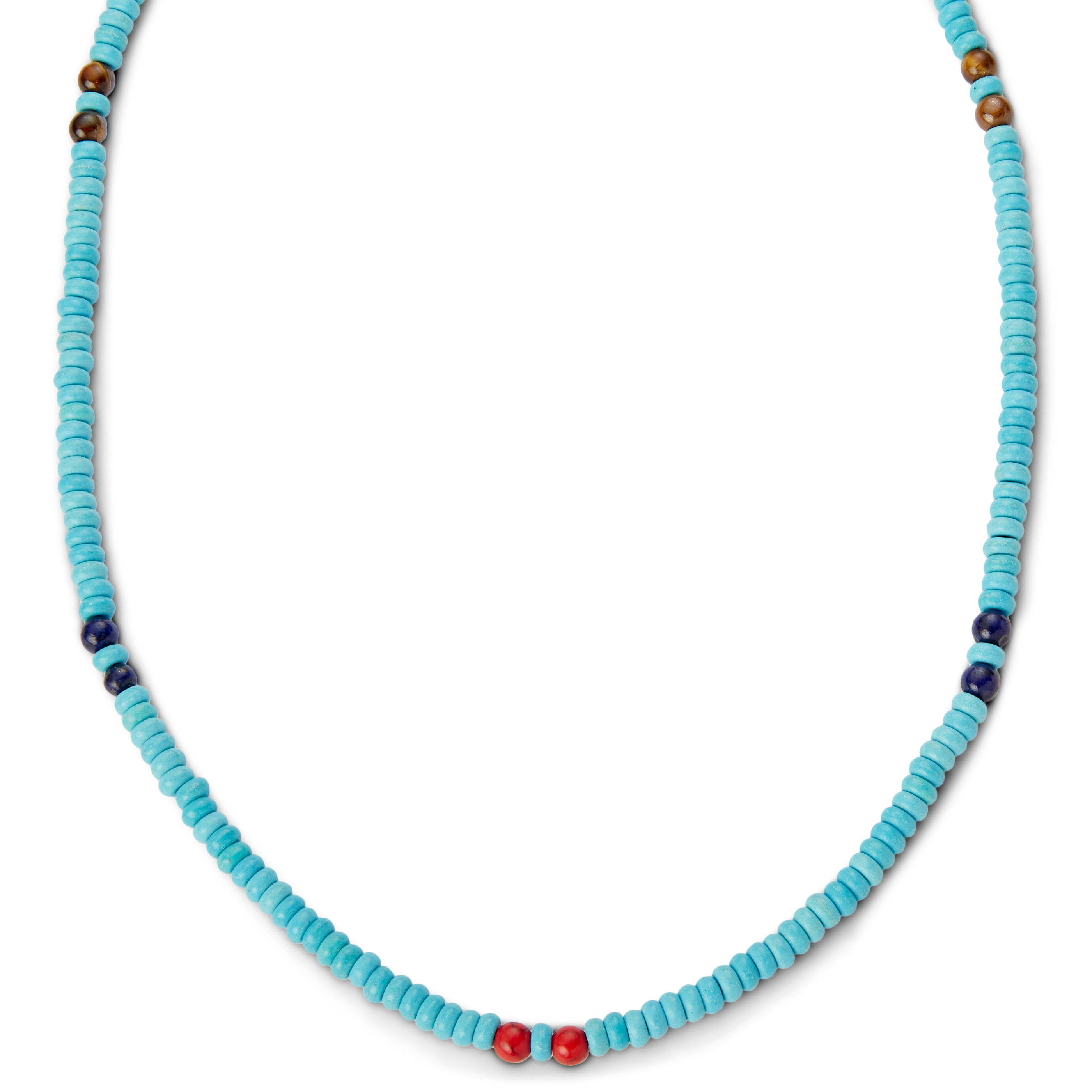 Wance Turquoise Blue Necklace - 1