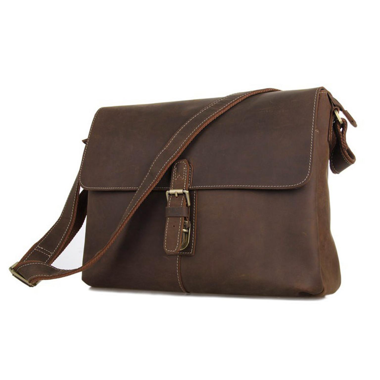 Sac en cuir marron Tsar Sac en cuir marron Tsar