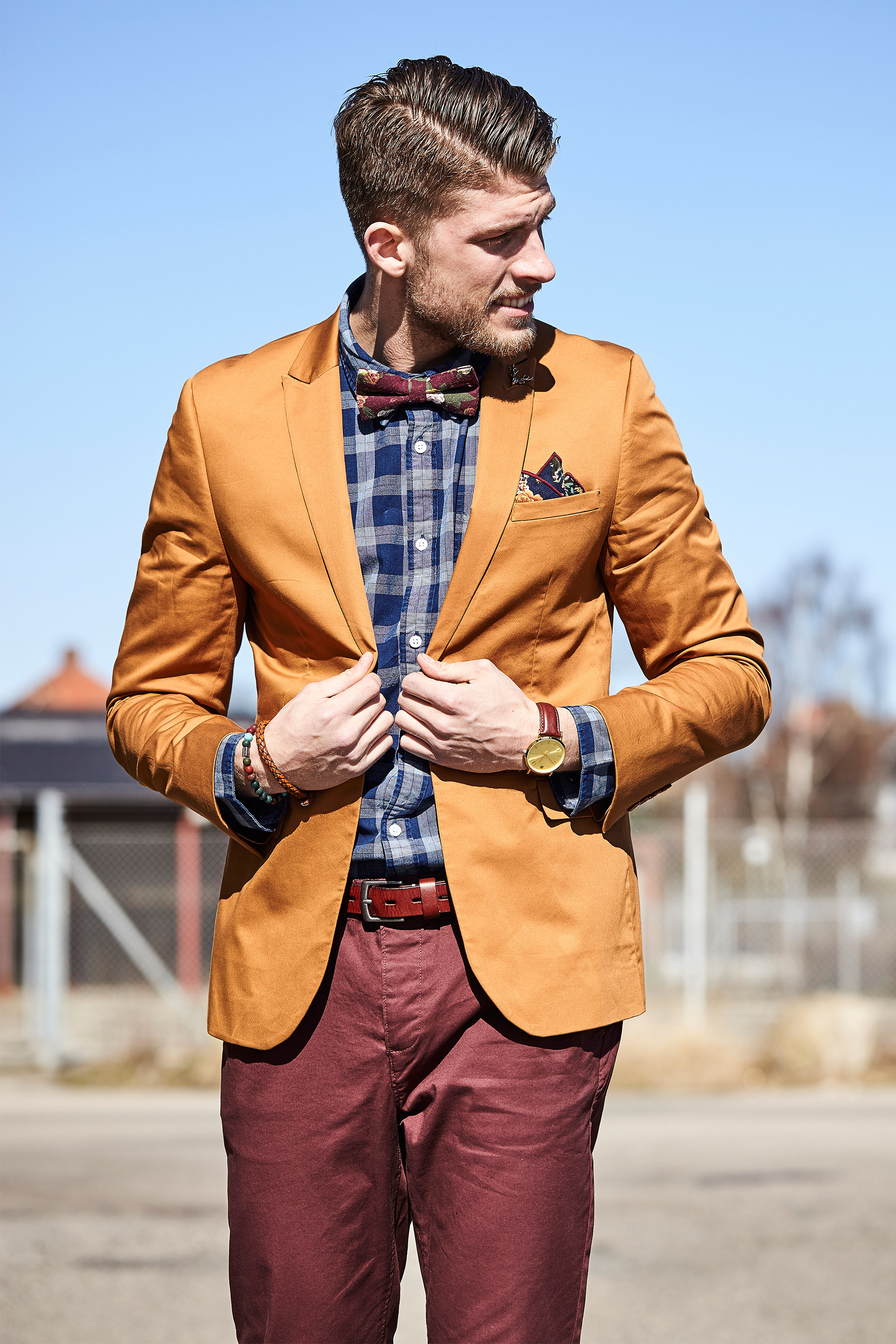 Multicolor Natural Stone Bead Bracelet - 4