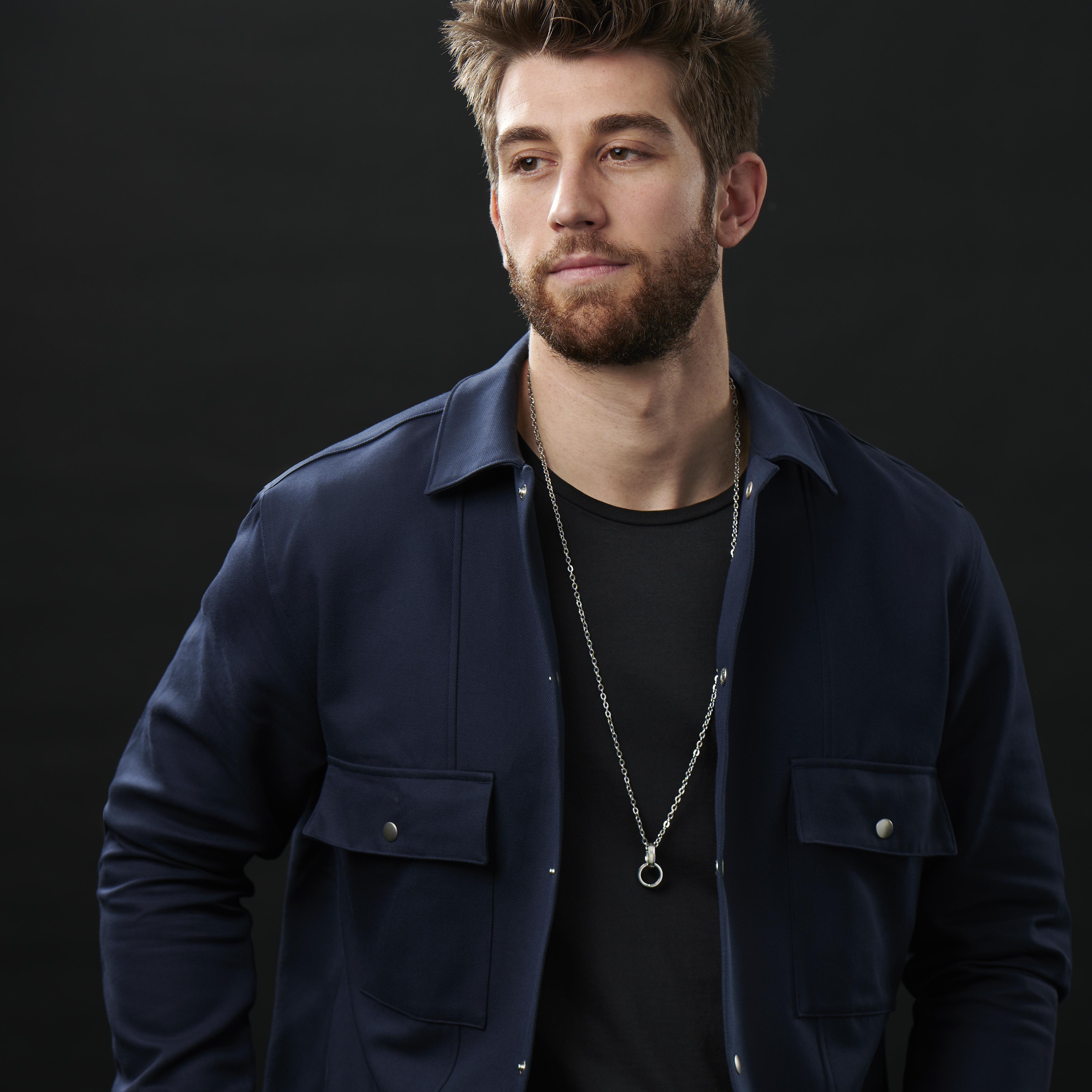 Linked Rings Necklace - 4