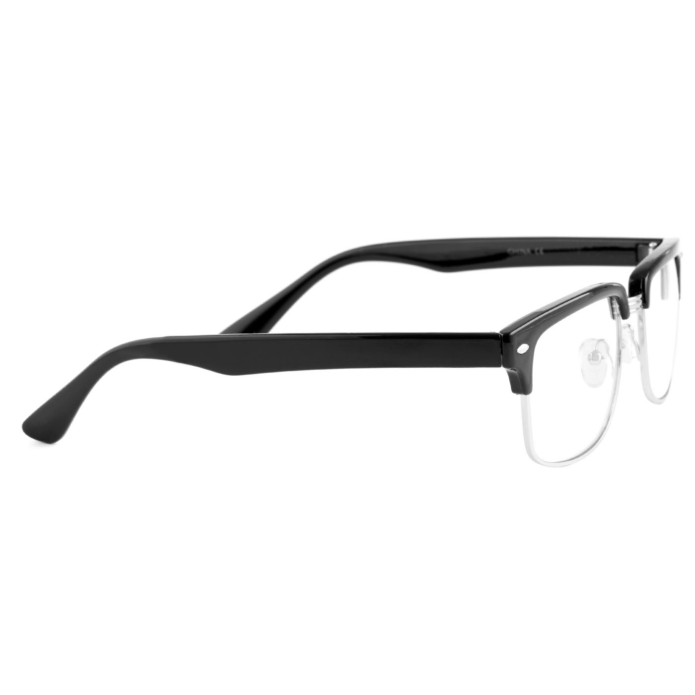 Hopea & Musta kirkkaat vintage lasit - 3