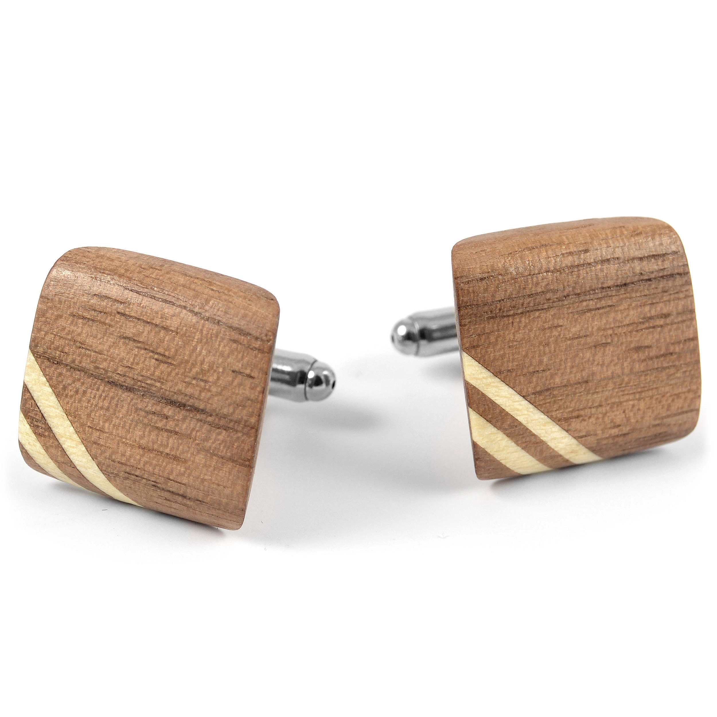 Walnut & Maple Wood Matching Set - 5