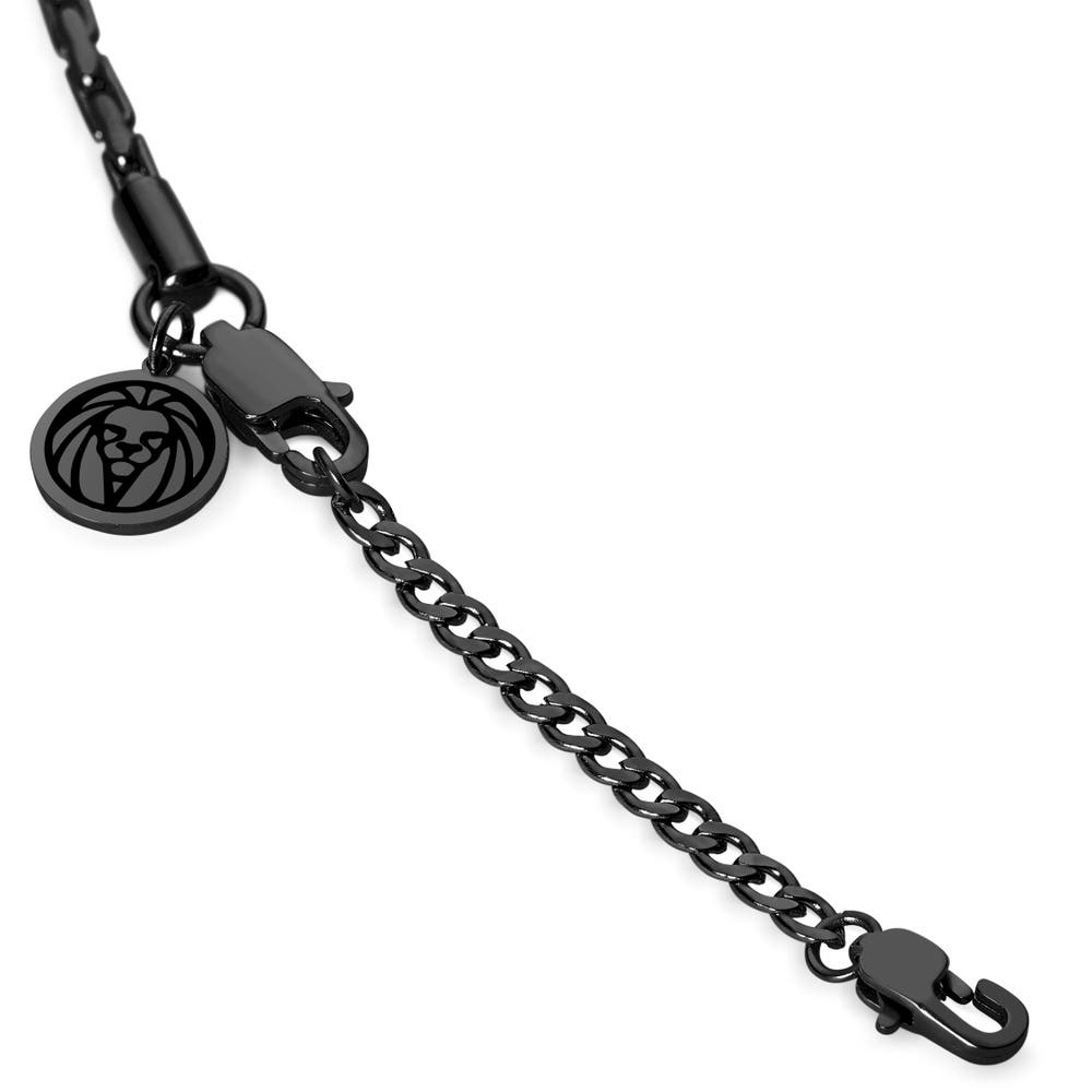hover: Essentials | 5 cm Gunmetal Black Extension Chain hover: Essentials | 5 cm Gunmetal Black Extension Chain