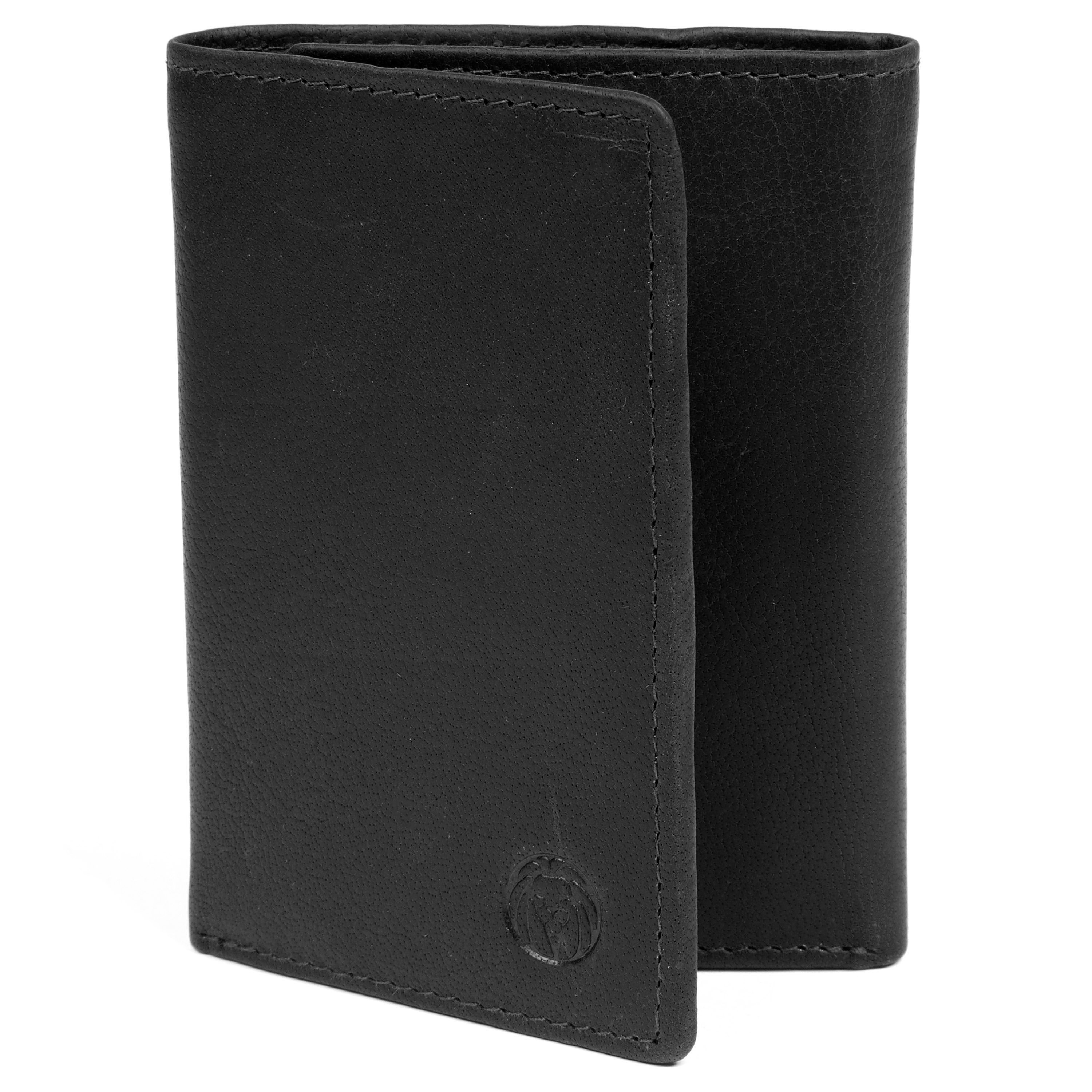 Montreal Maple Black RFID Leather Wallet | In stock! | Lucleon