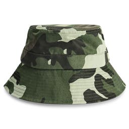 Lacuna | Camouflage Cotton Bucket Hat