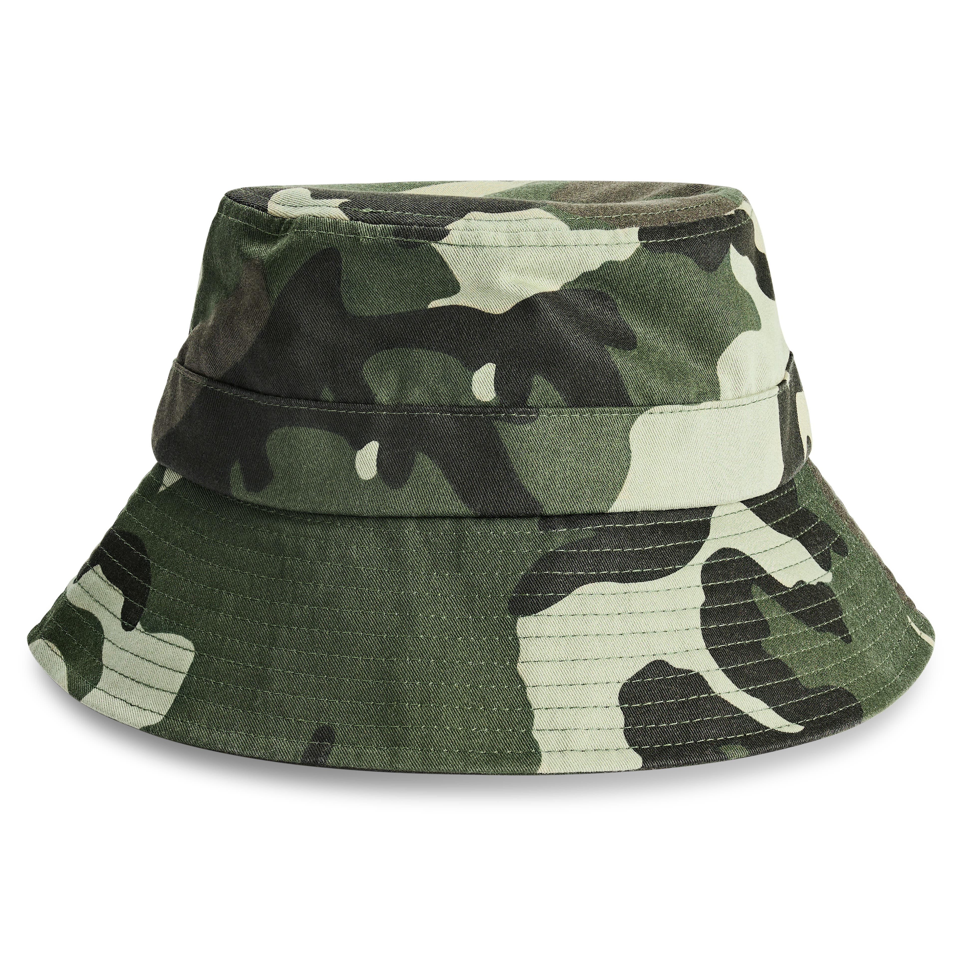Lacuna | Maskáčový bavlněný klobouk bucket