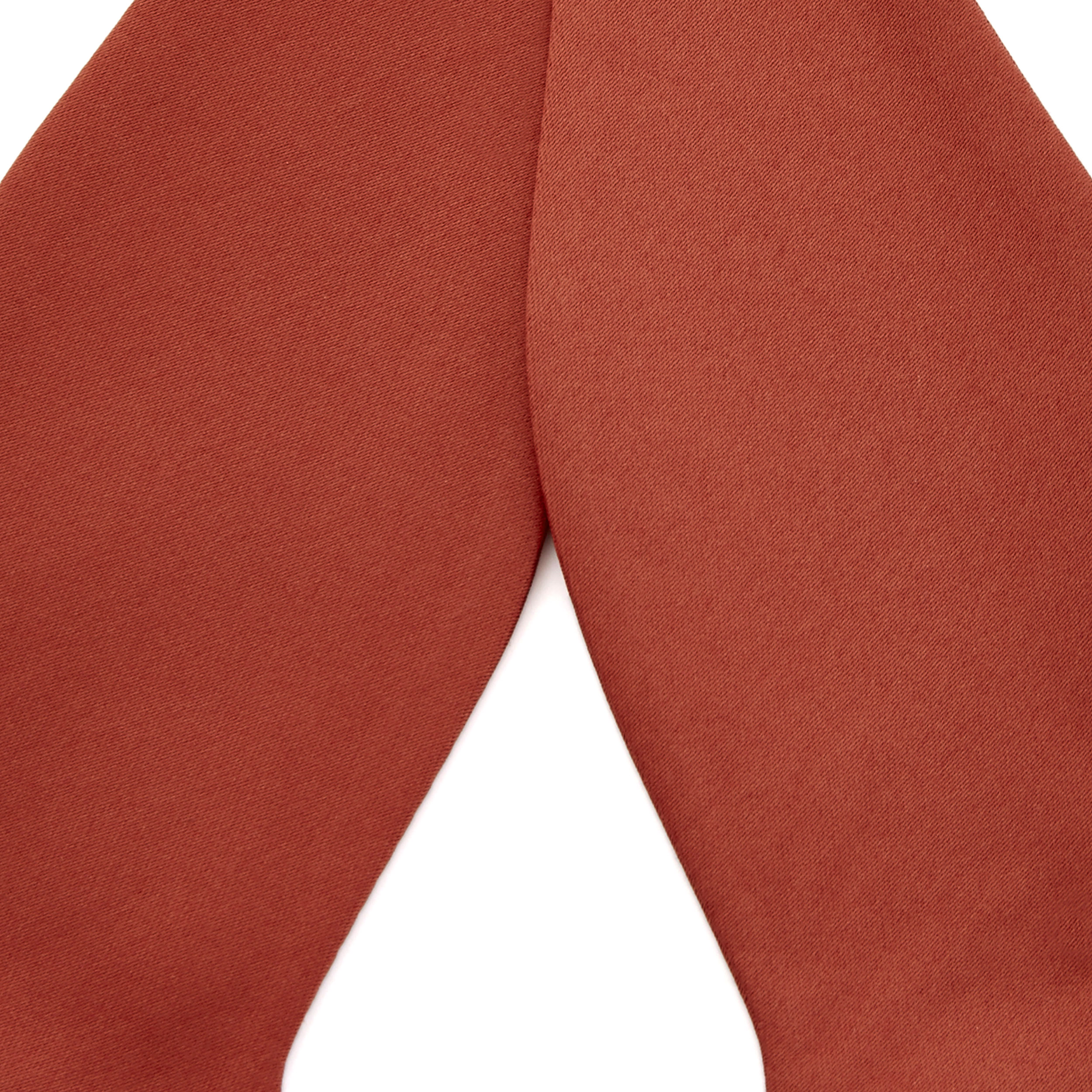 Terrakotta Basic Selbstbinder Fliege - 2