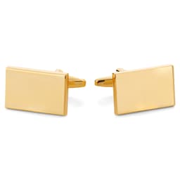 Personalized and engraved gold cufflinks Personalized and engraved gold cufflinks