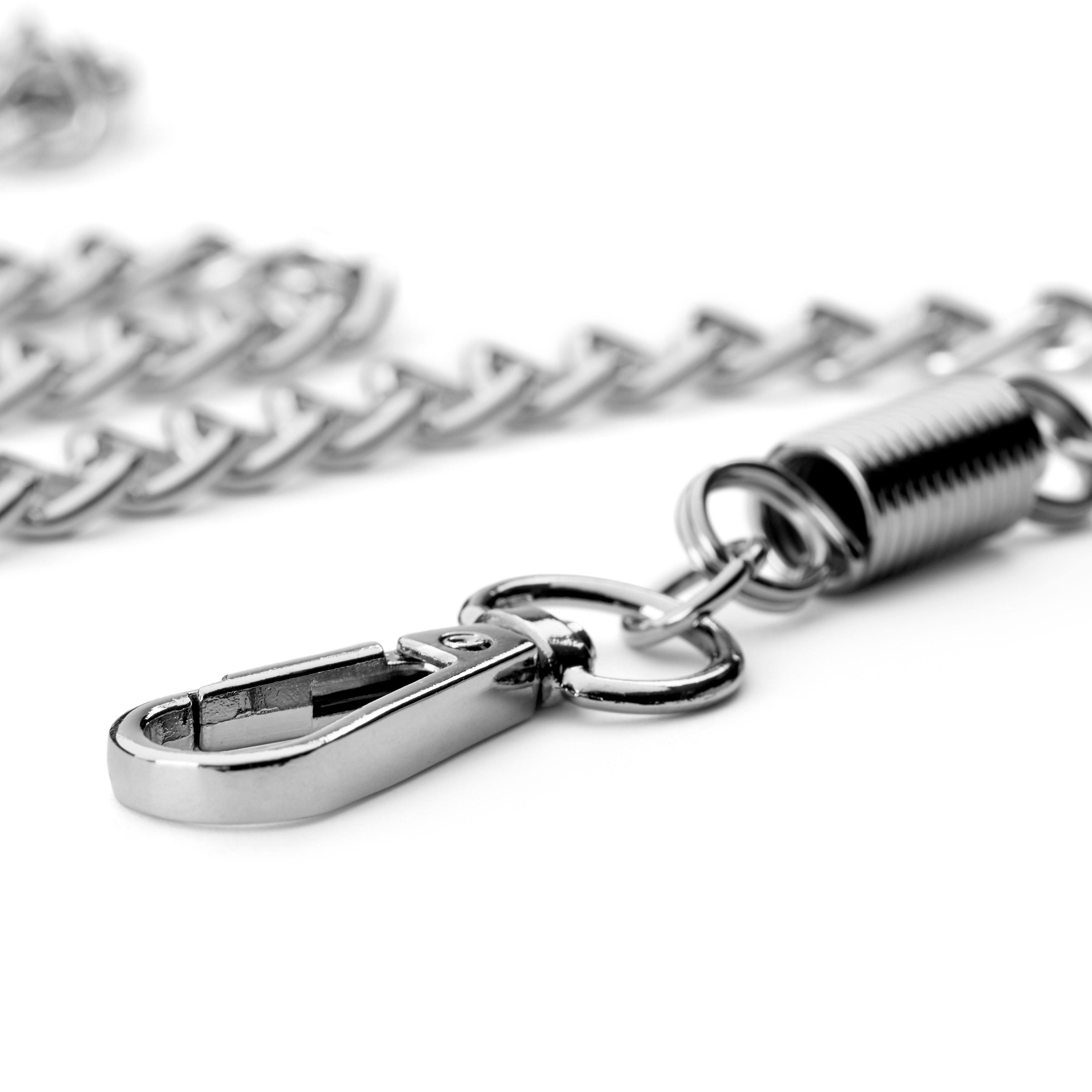 Chaîne de portefeuille à crochet argenté - 3