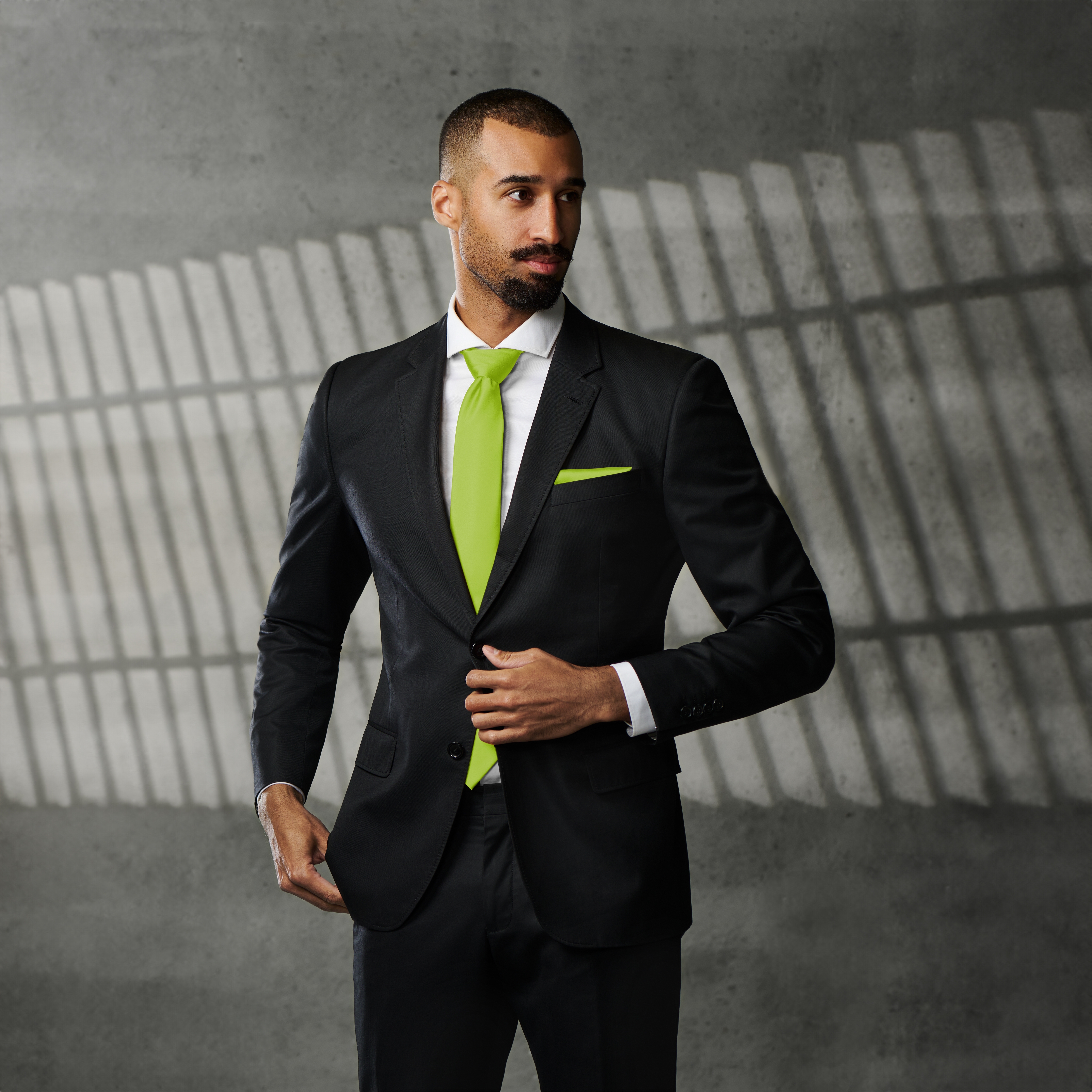 Limegrønt 8cm Basic Slips - 2