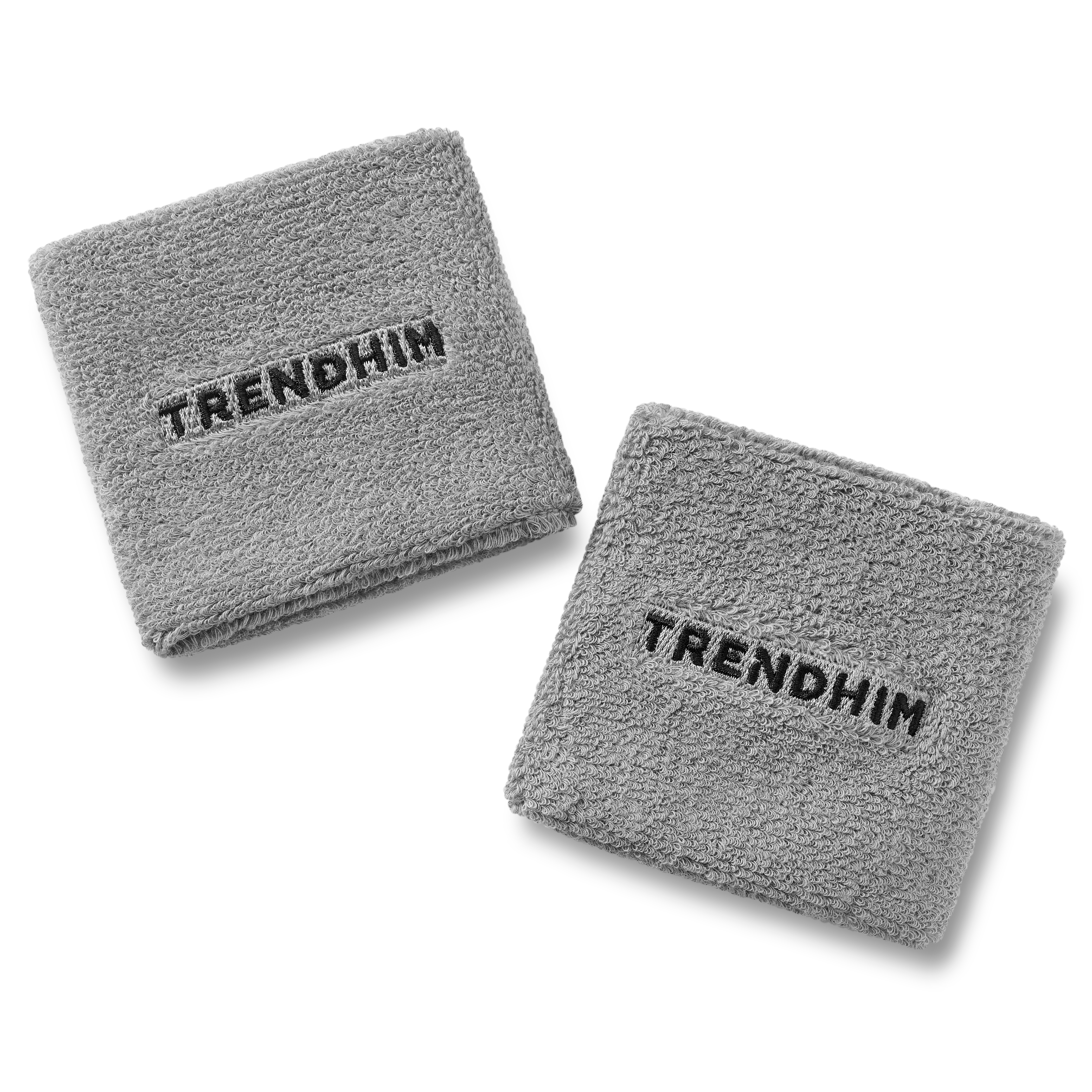 Grått Svettebånd Sett | Pannebånd og armbånd - 4