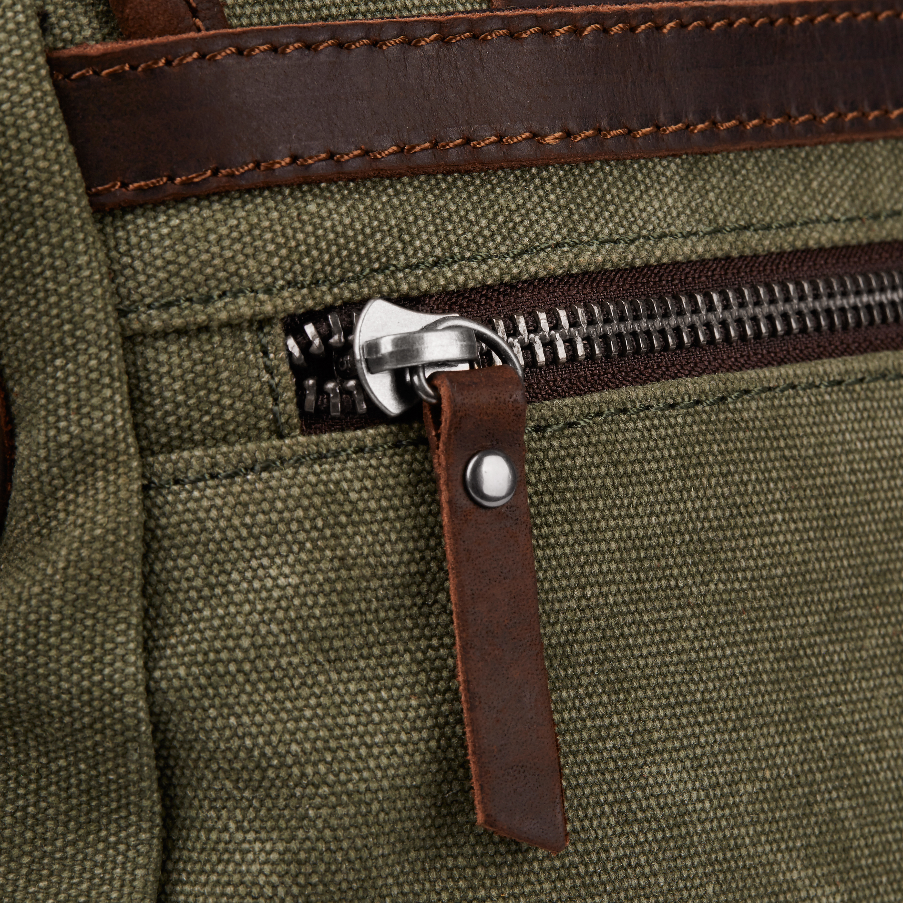 Sergio Green & Brown Slim Messenger Bag - 13