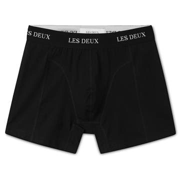 Les Deux | Schwarze Warren-Boxershorts – 2er-Pack Les Deux | Schwarze Warren-Boxershorts – 2er-Pack