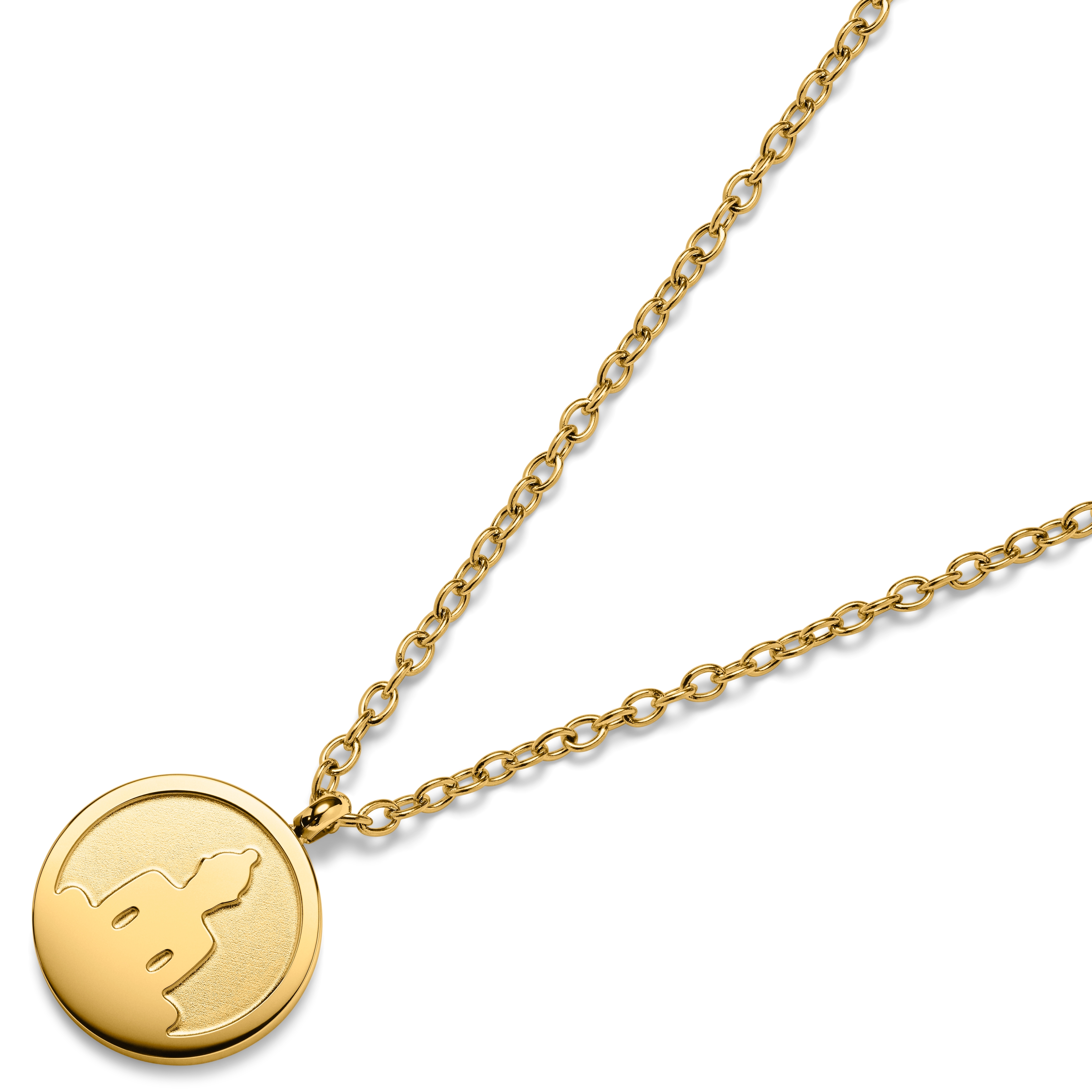 Unity | Goldfarbene Buddha-Halskette - 4