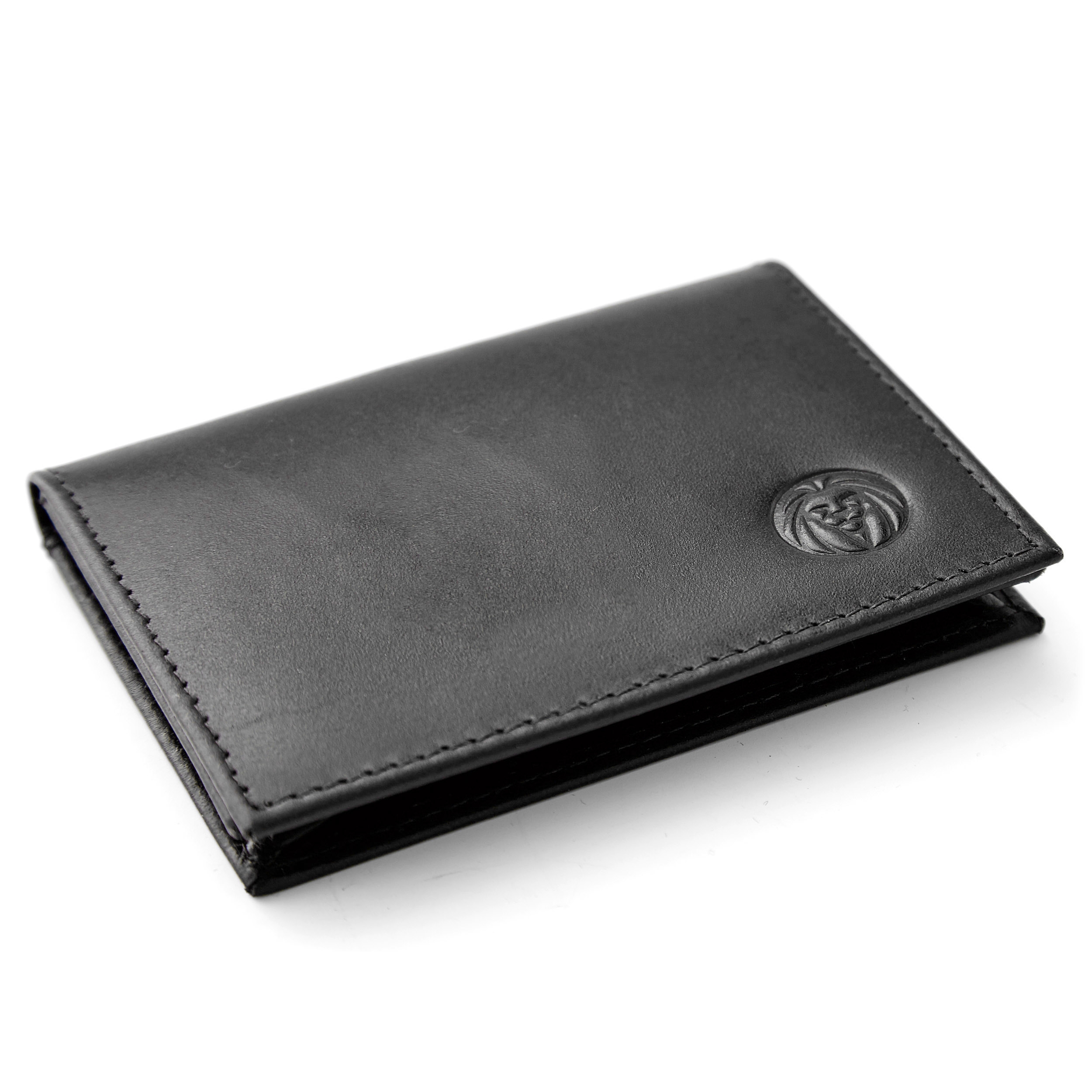 Black Bifold Card Holder with RFID Blocker - 3