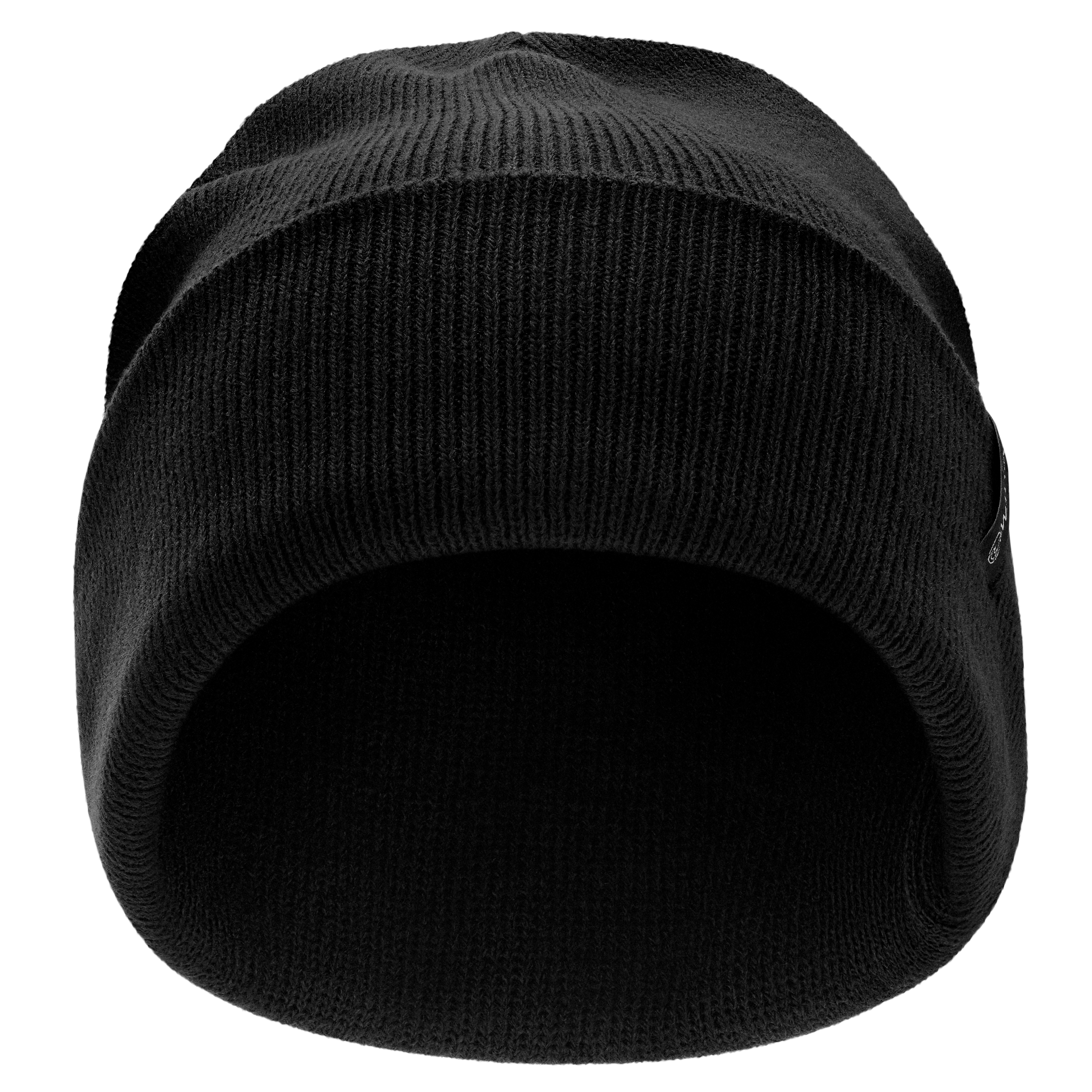 Baltic | Finstickad mössa i akryl, svart - 2