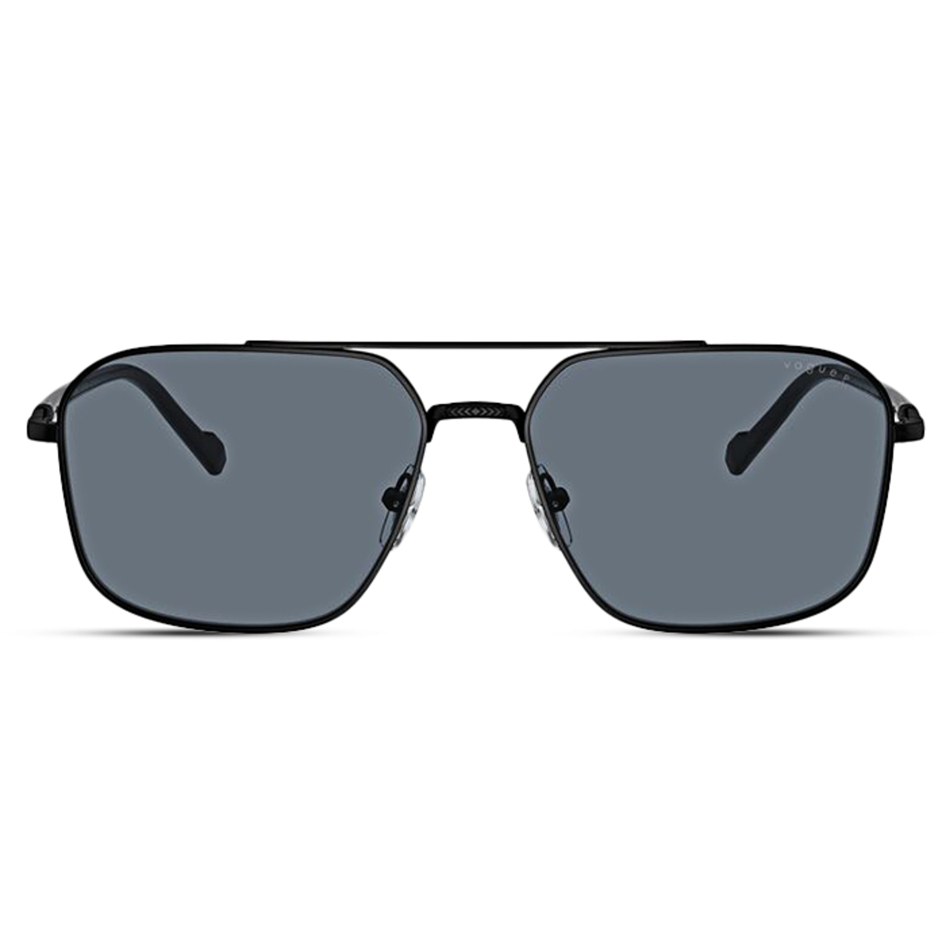 Square Black & Grey Sunglasses | Vogue 0VO4289S Square Black & Grey Sunglasses | Vogue 0VO4289S
