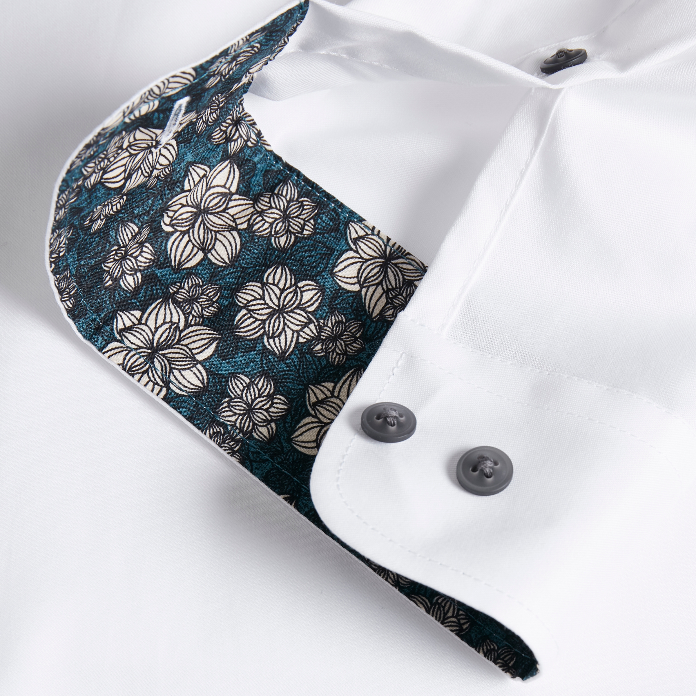 Trostol City Twill Hvit Skjorte - 5