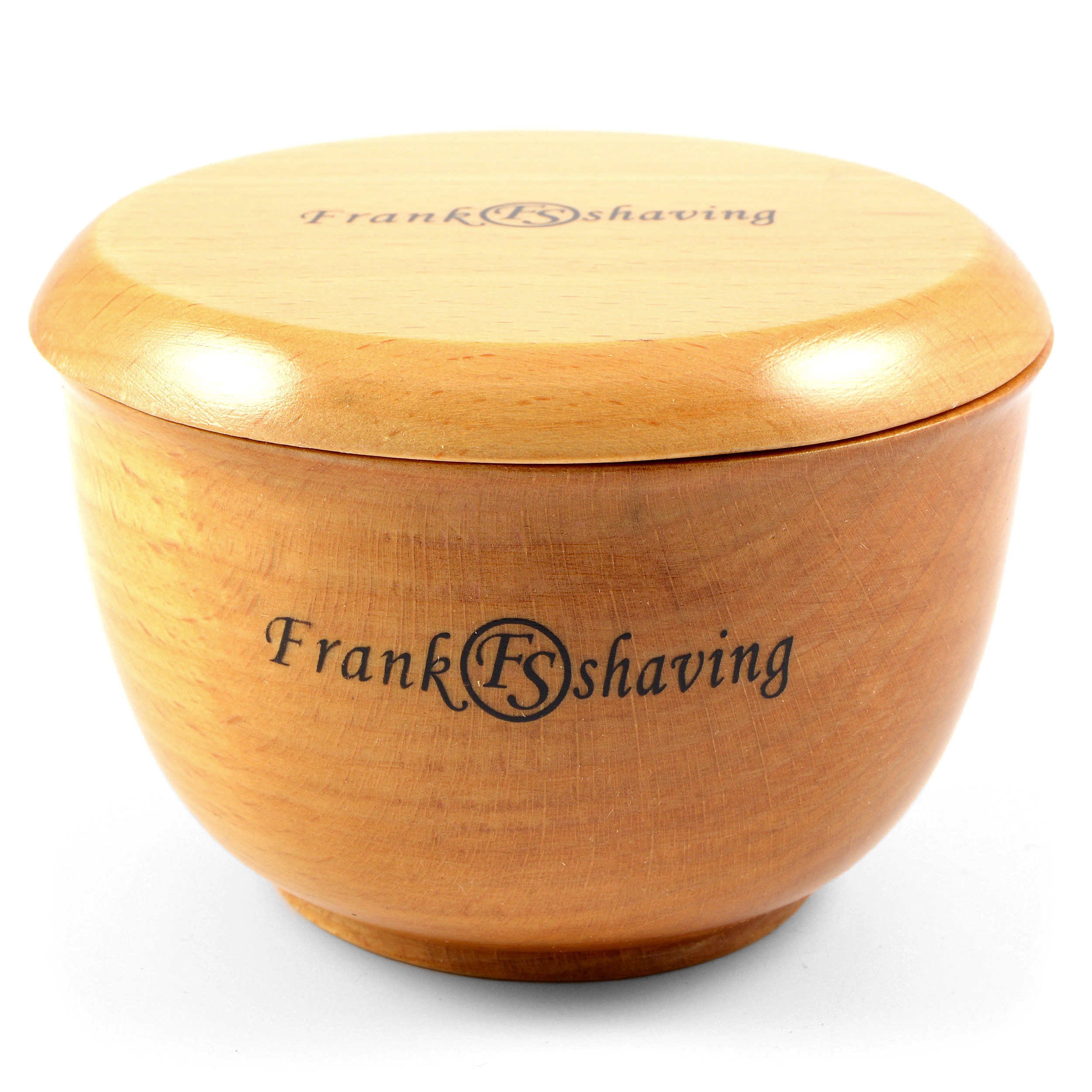 Średnia miseczka do golenia z drewna bukowego - 1